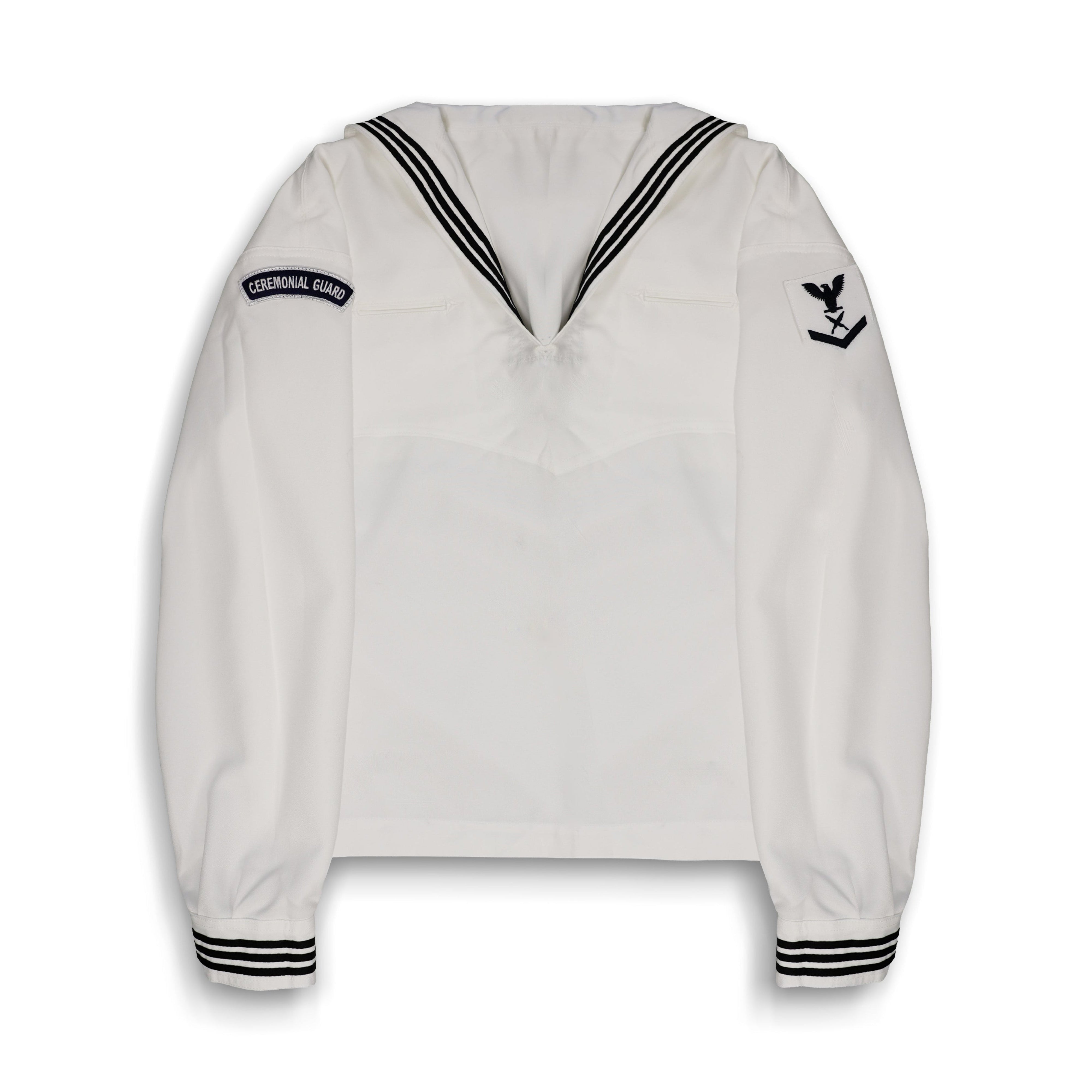 US Navy Men's White Jumper