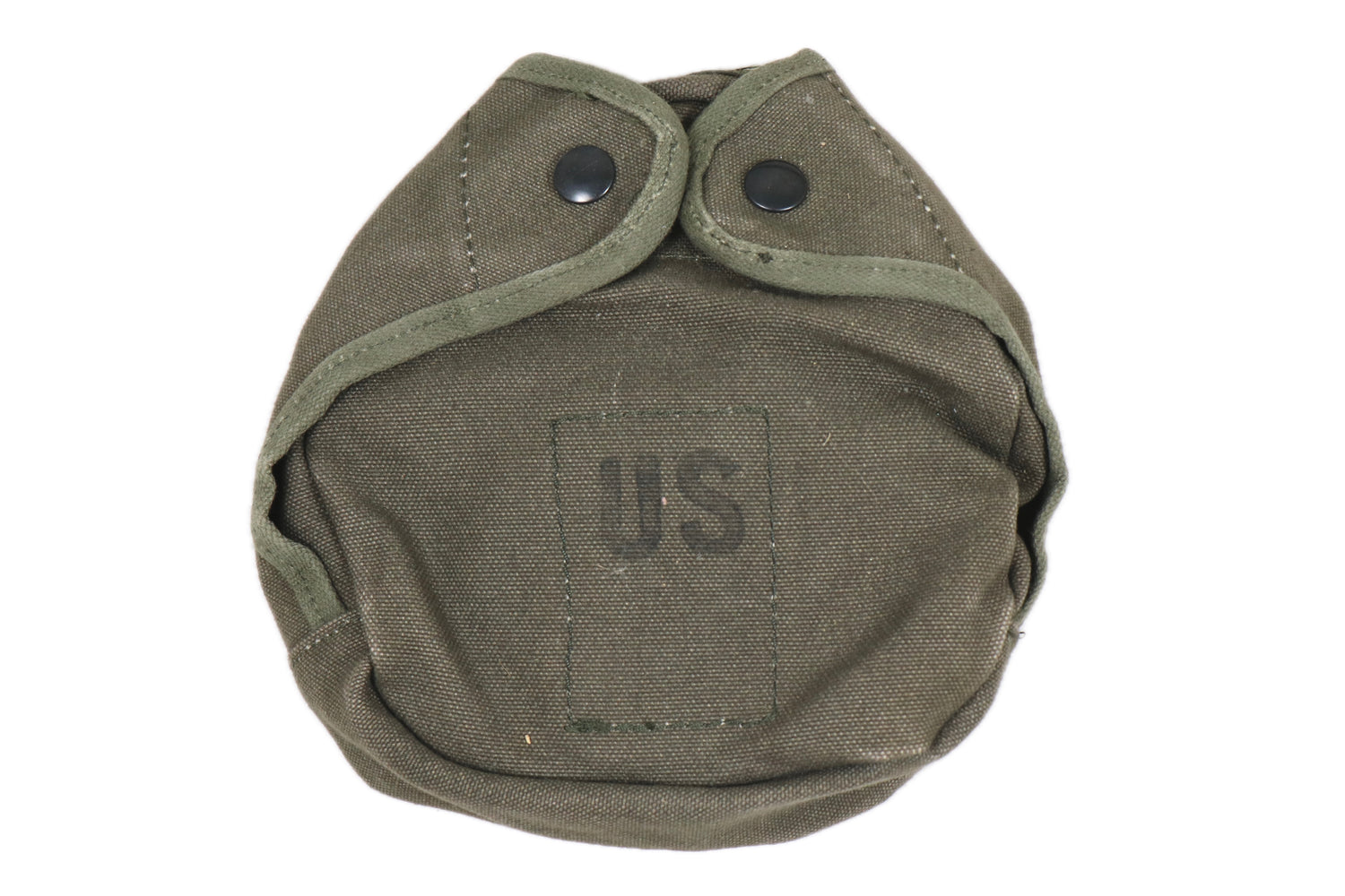 US Military OD Canvas Canteen Pouch