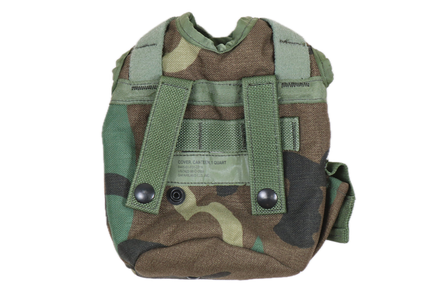 US Military Woodland Safariland 1 Quart Canteen Pouch