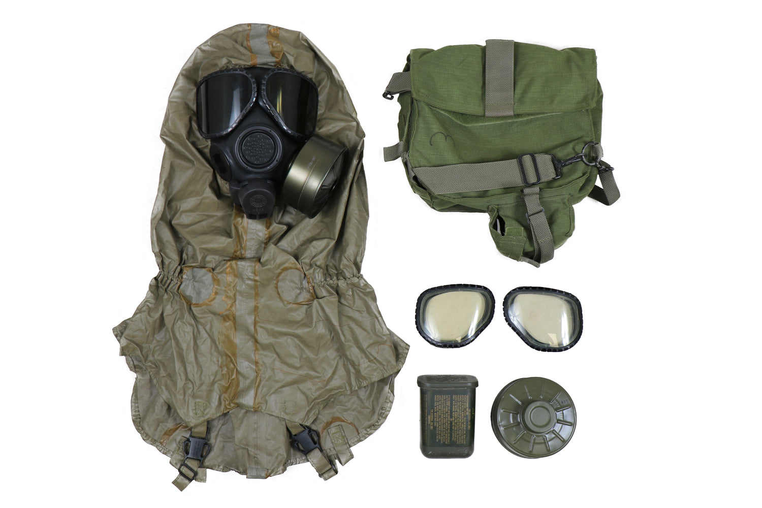 US Military OD M40 Gas Mask