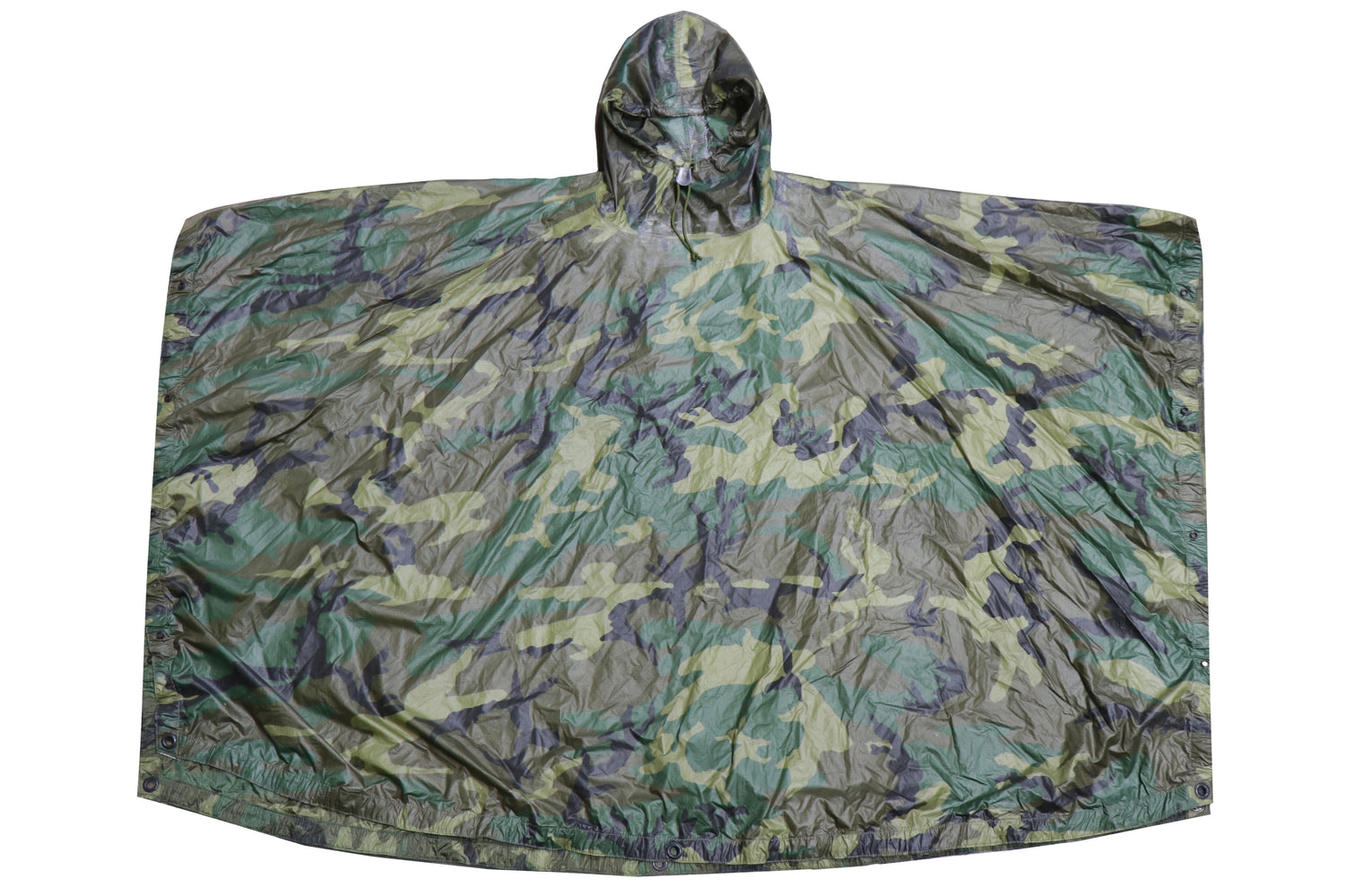 US Military Woodland M81 Rain Poncho