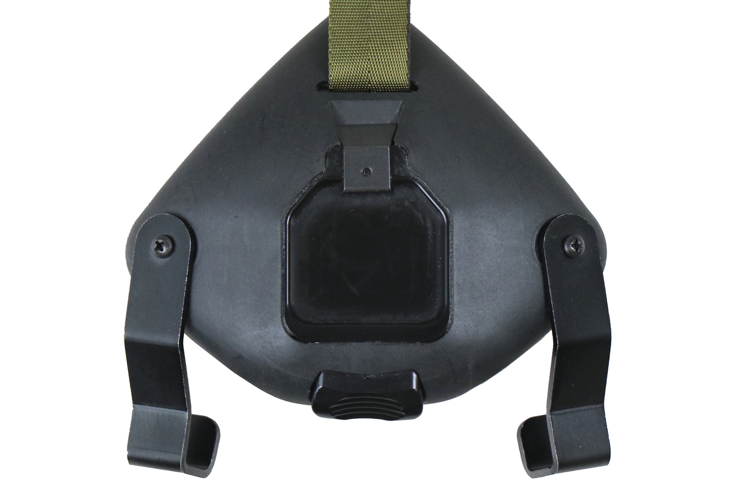 US Military Black NOROTOS 3-Hole Low Profile NVG Shroud with Ratchet Strap