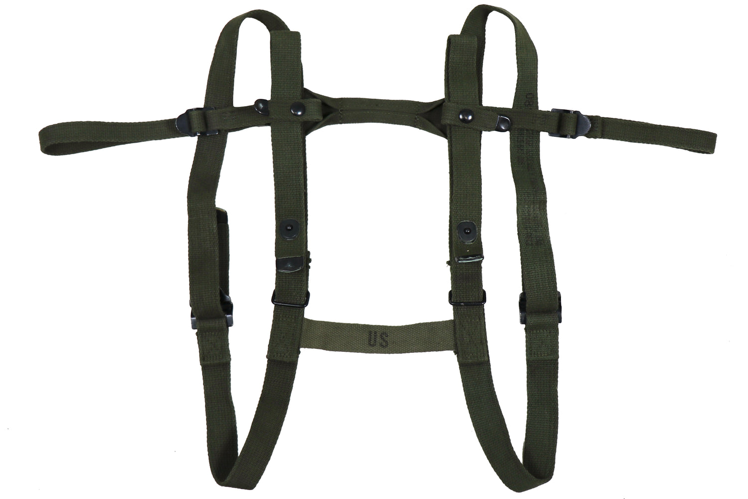 US Military OD Sleeping Bag Carrier Strap Assembly