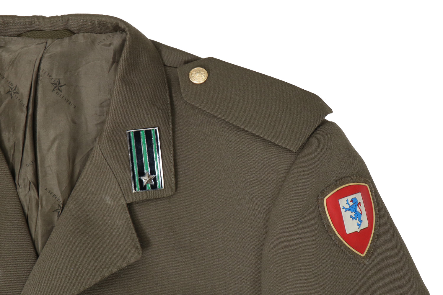 Italian Khaki Army Parade Dress Jacket