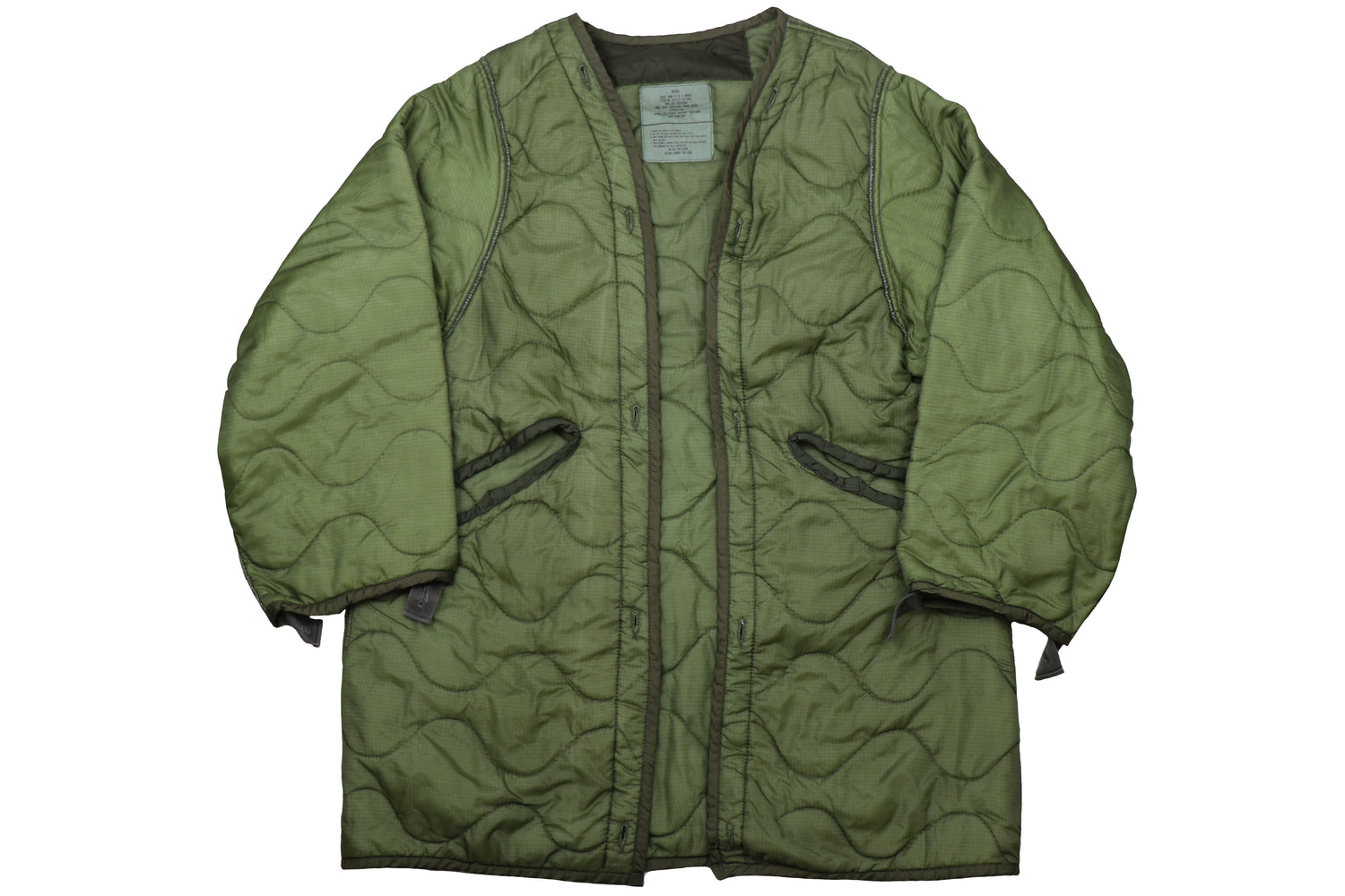 US Military OD Green Desert Night Cold Weather Parka Liner