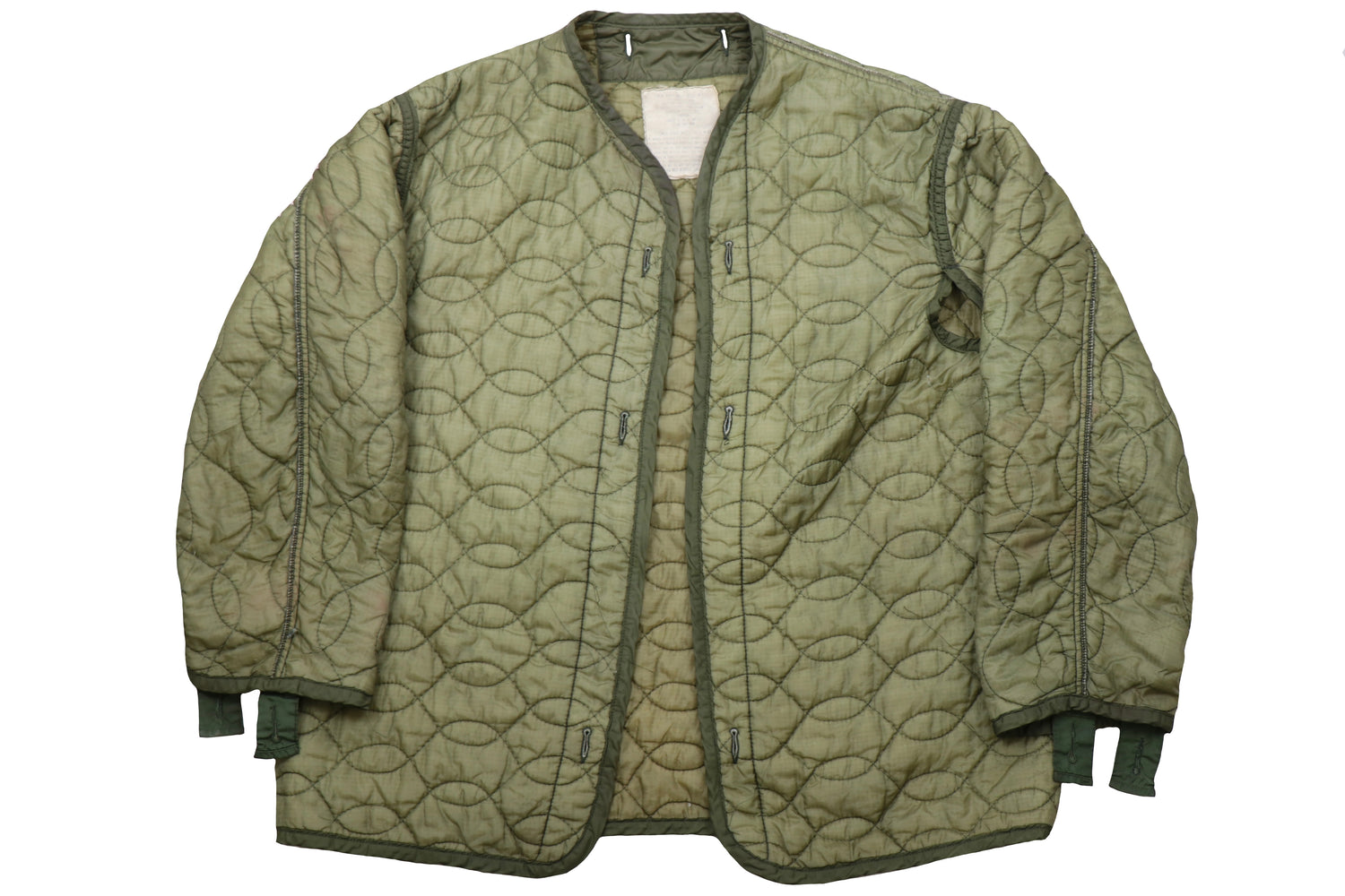 US Military OD Green Vietnam Era M65 Cold Weather Coat Liner
