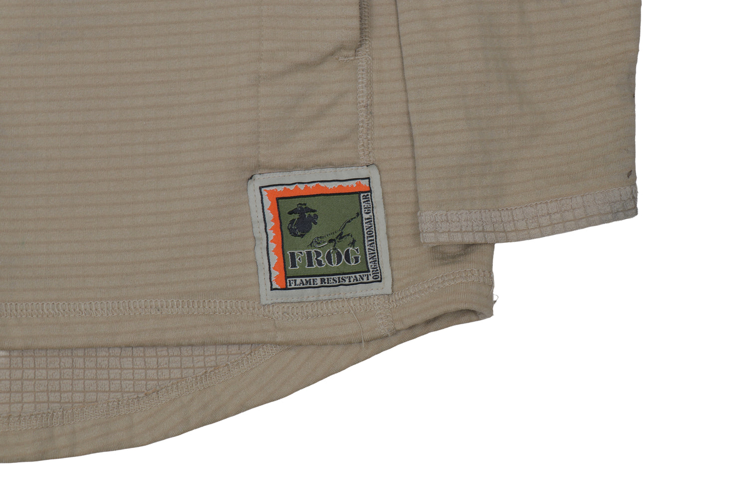 USMC Desert Tan Frog Waffle Fleece