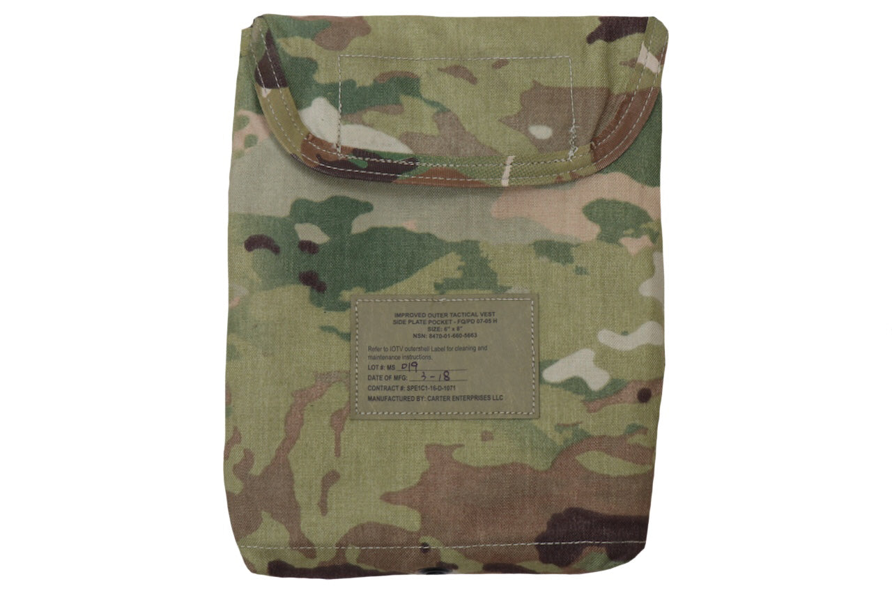 Us Military Iotv Side Plate Pocket With Soft Armor – Gear Rack