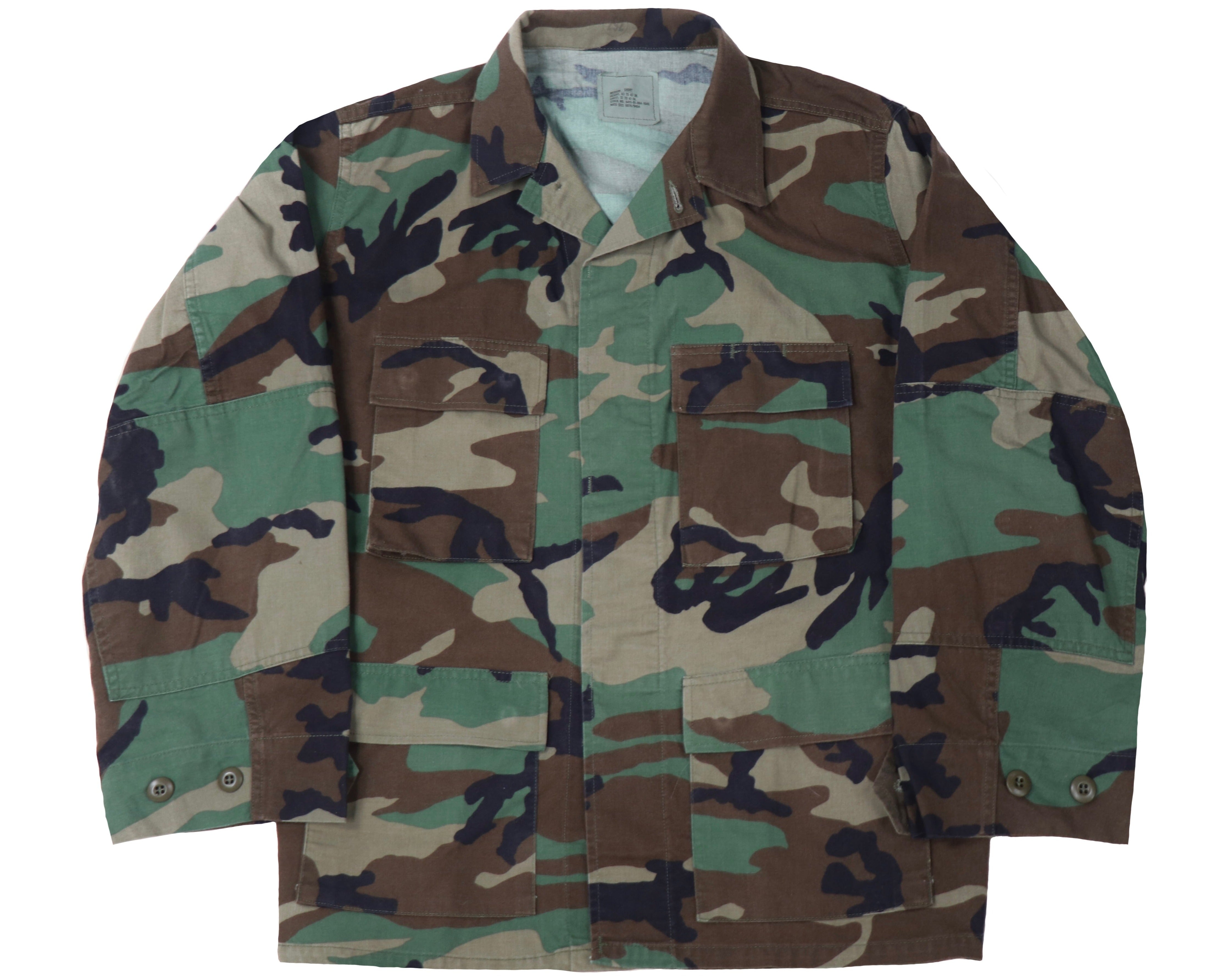 US Military Woodland M81 Field Jacket Gear Rack us-military-woodland-m81-field-jacket-gear-rack