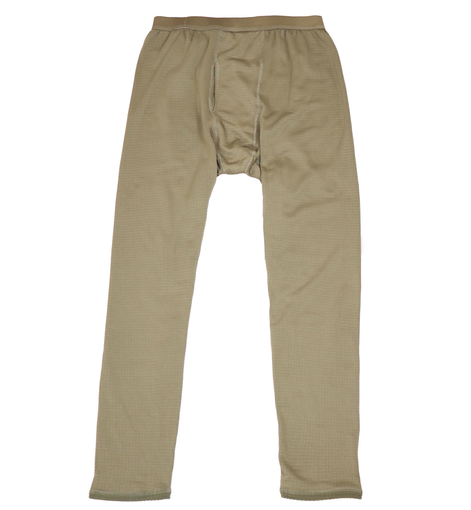 US Military Tan 499 Grid Fleece Bottoms