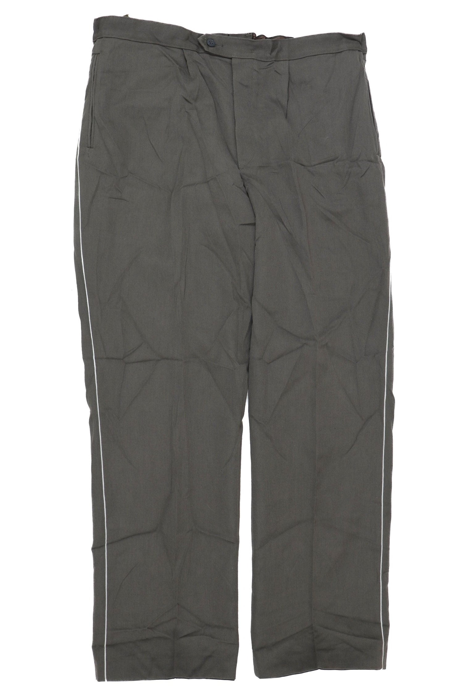 East German Grey Officer Gabardine Trousers