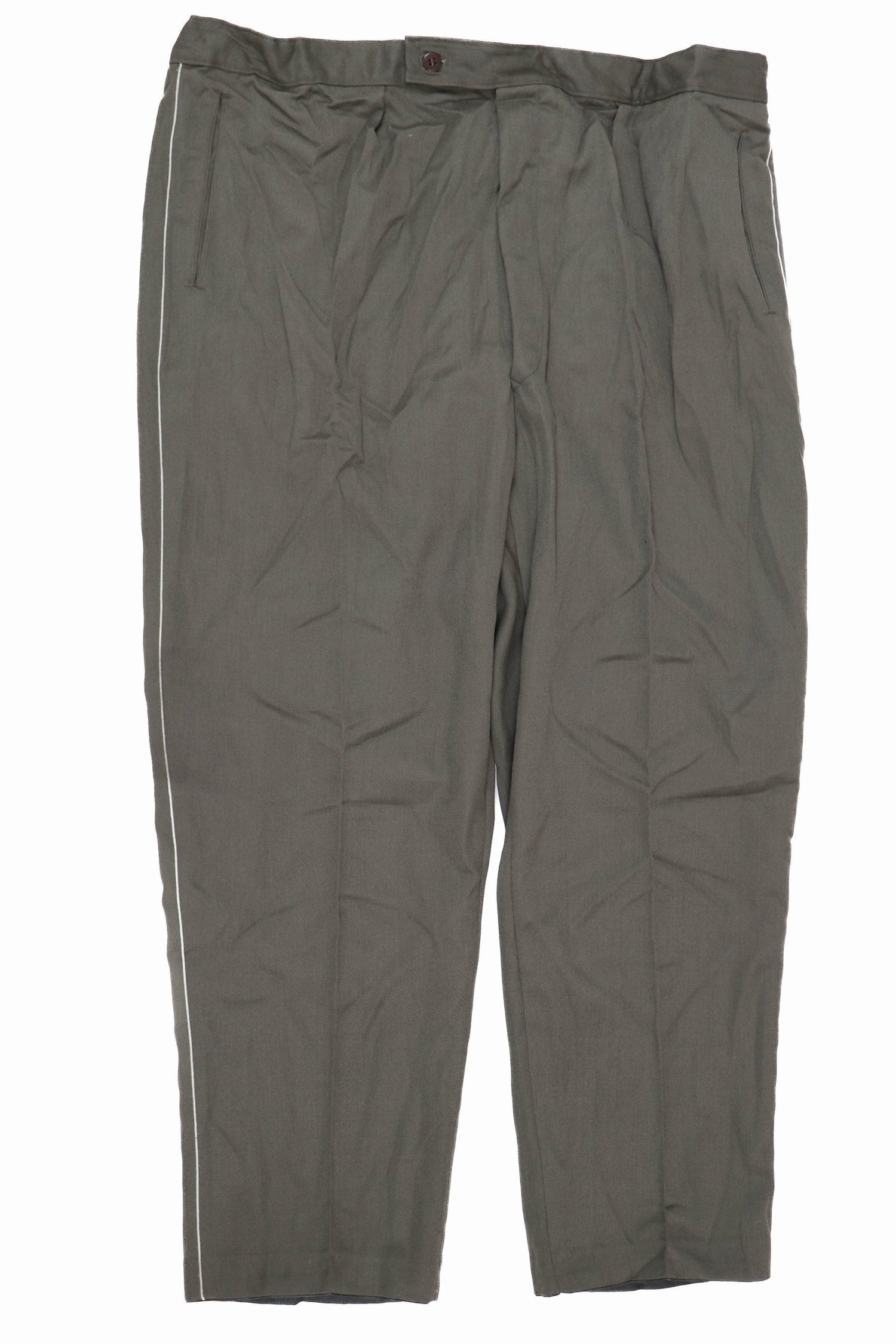 East German Grey Officer Gabardine Trousers