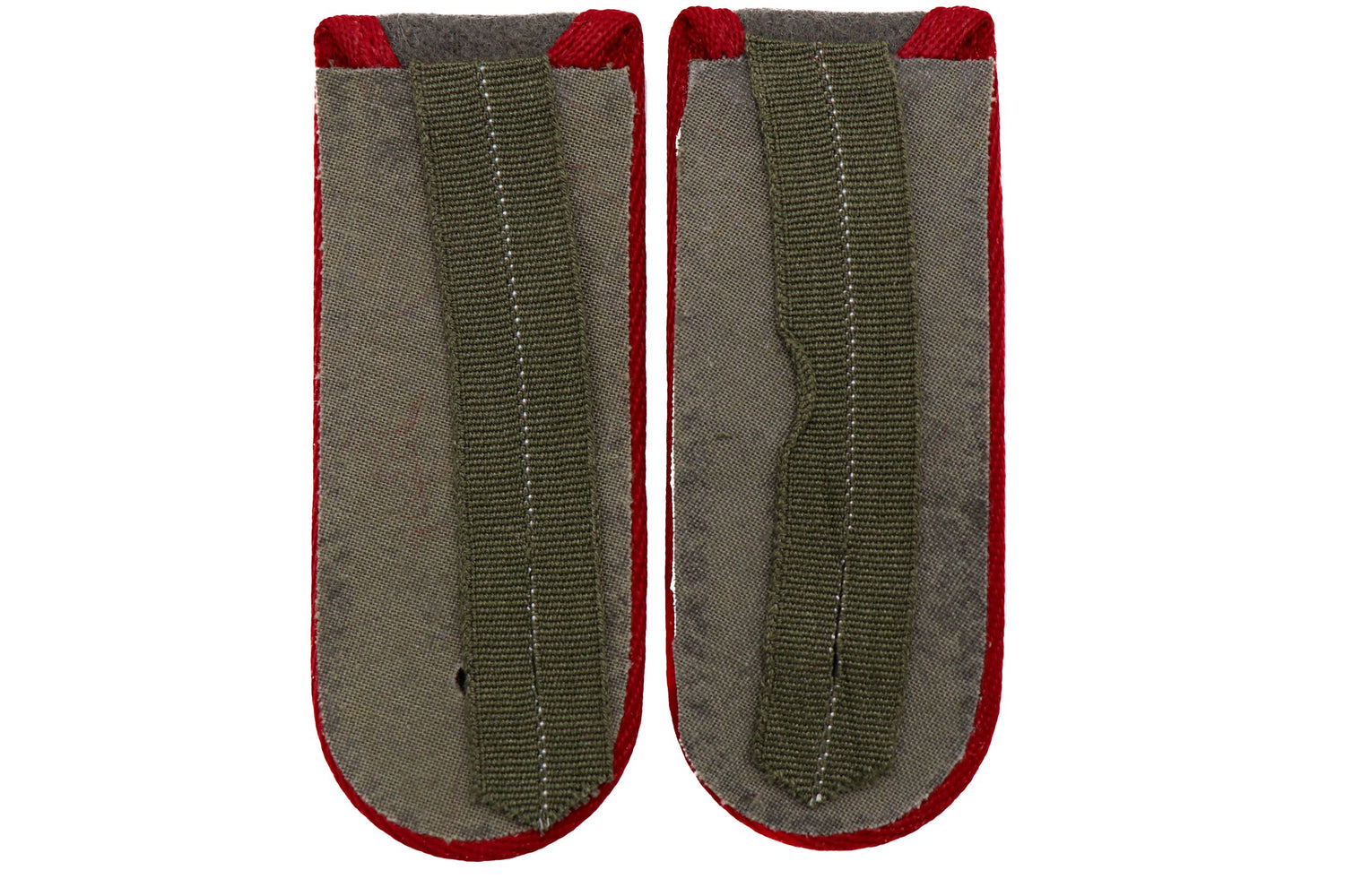 East German NCO Shoulder Board w Red Piping