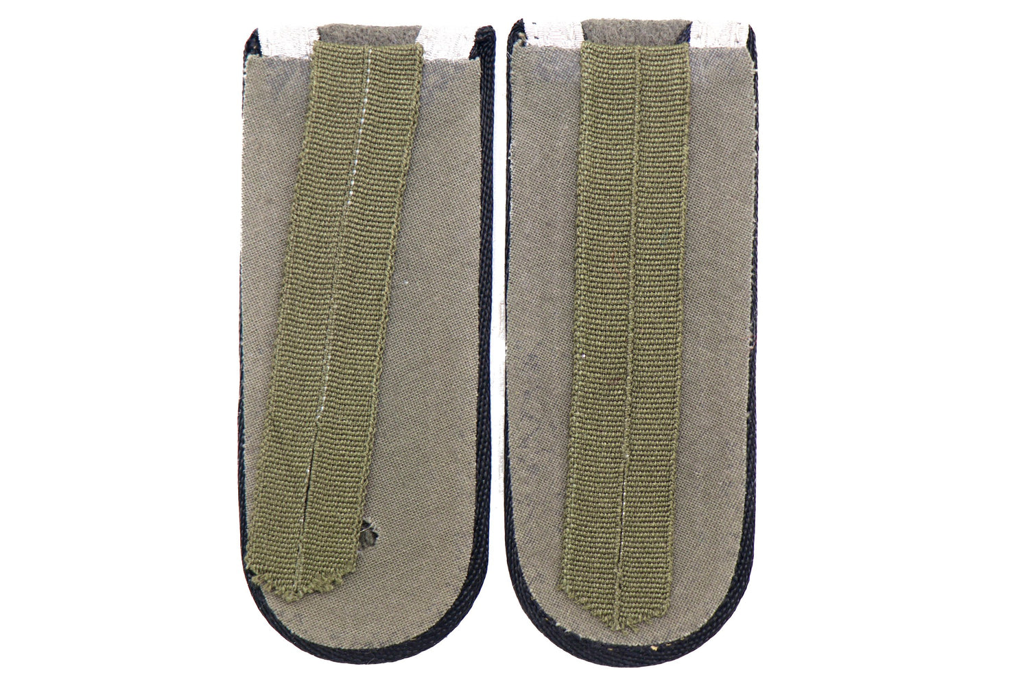East German NCO Shoulder Board w Black Piping