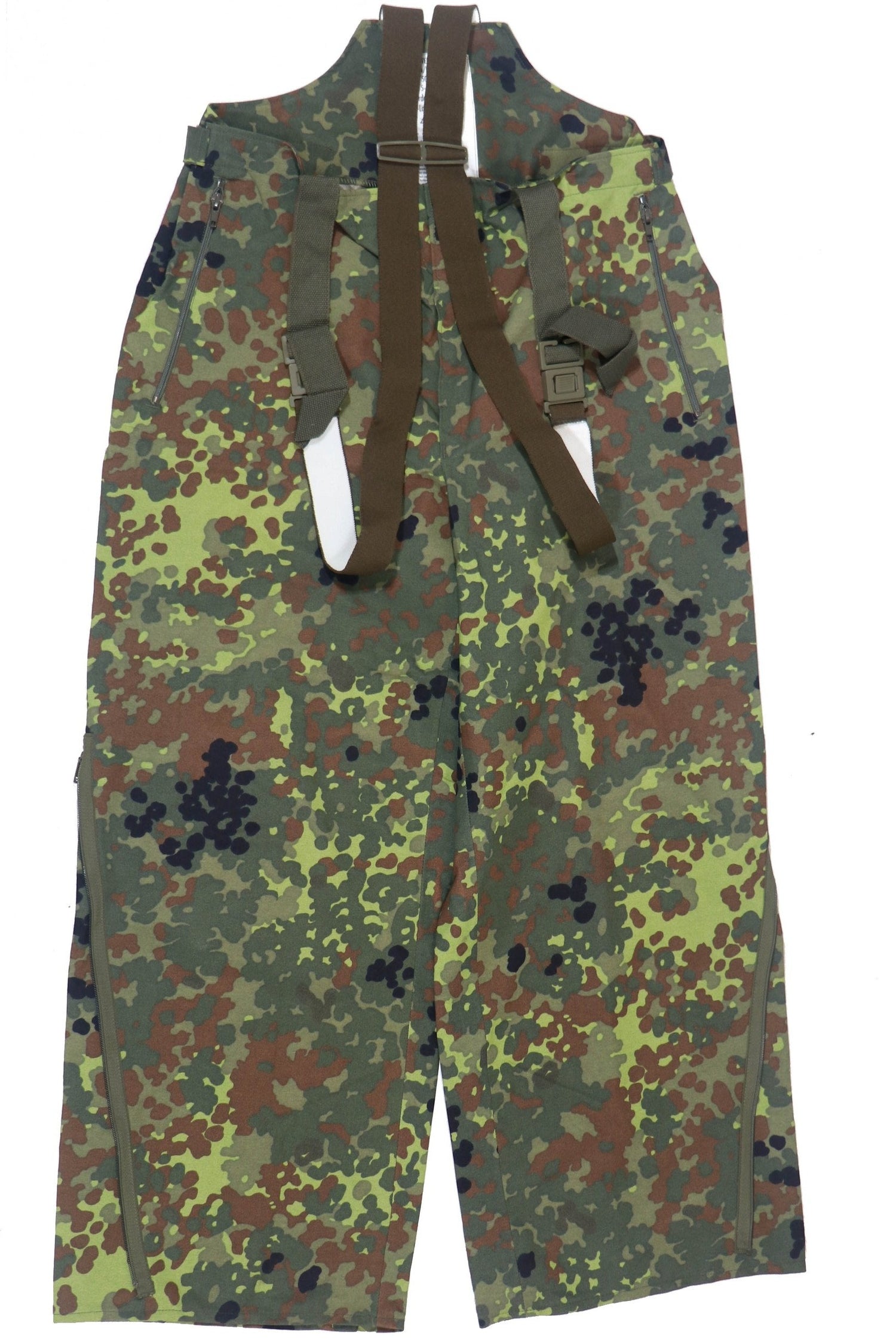 German Bundeswehr Flecktarn Wet Weather Waterproof Trousers