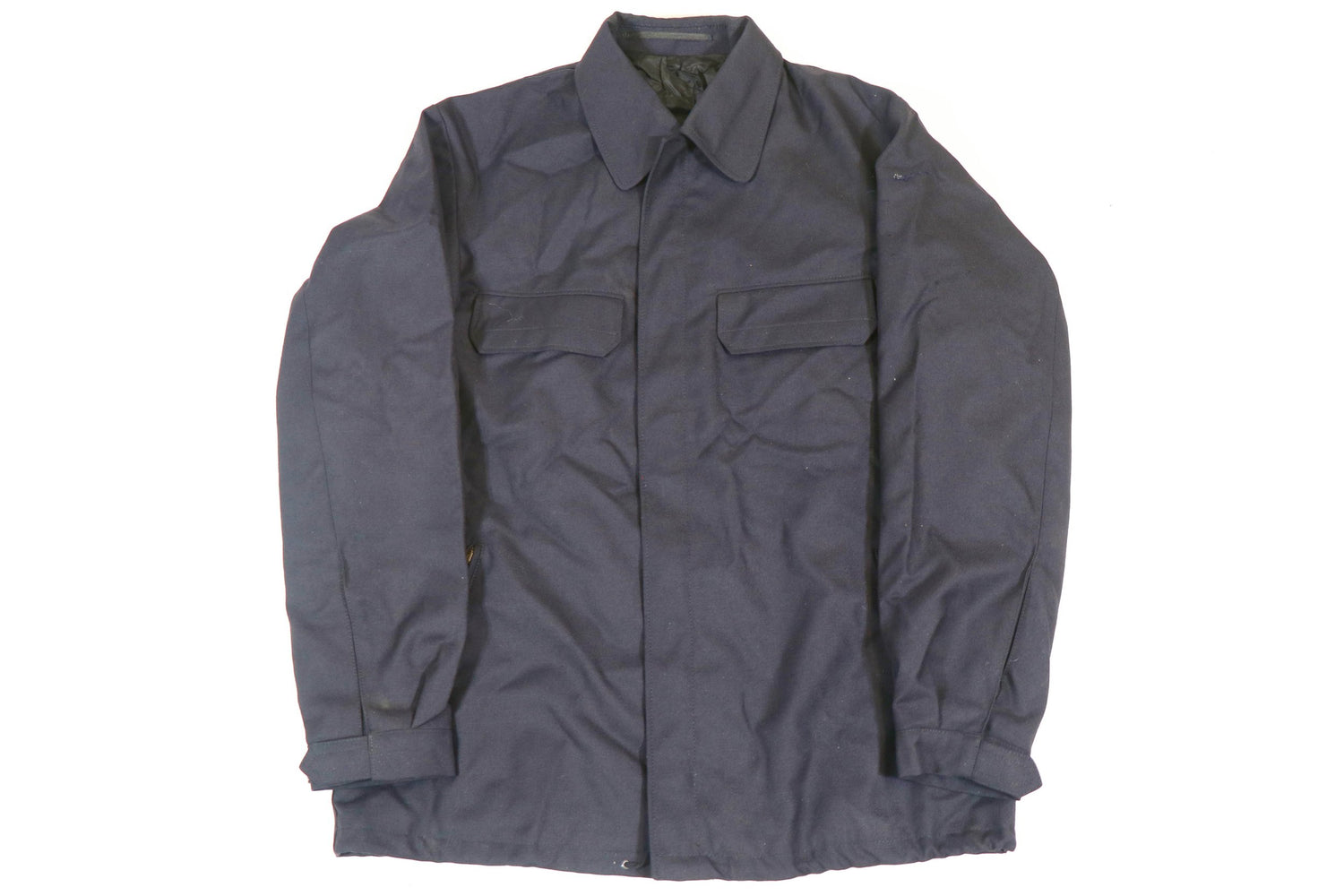 German Bundeswehr Feuerwehr Blue Fire Coat