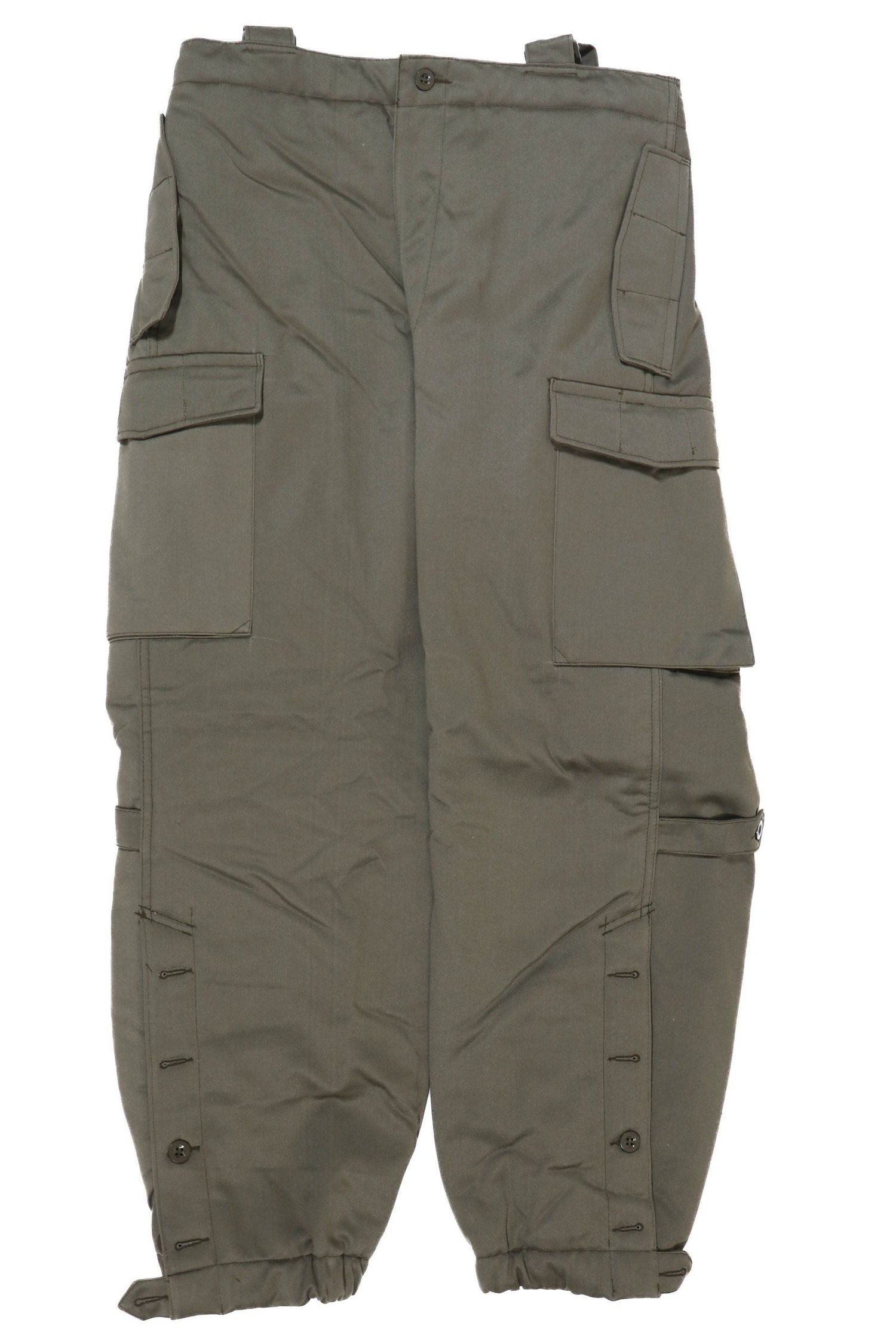Austrian Army Insulated Winter Pants with Suspenders