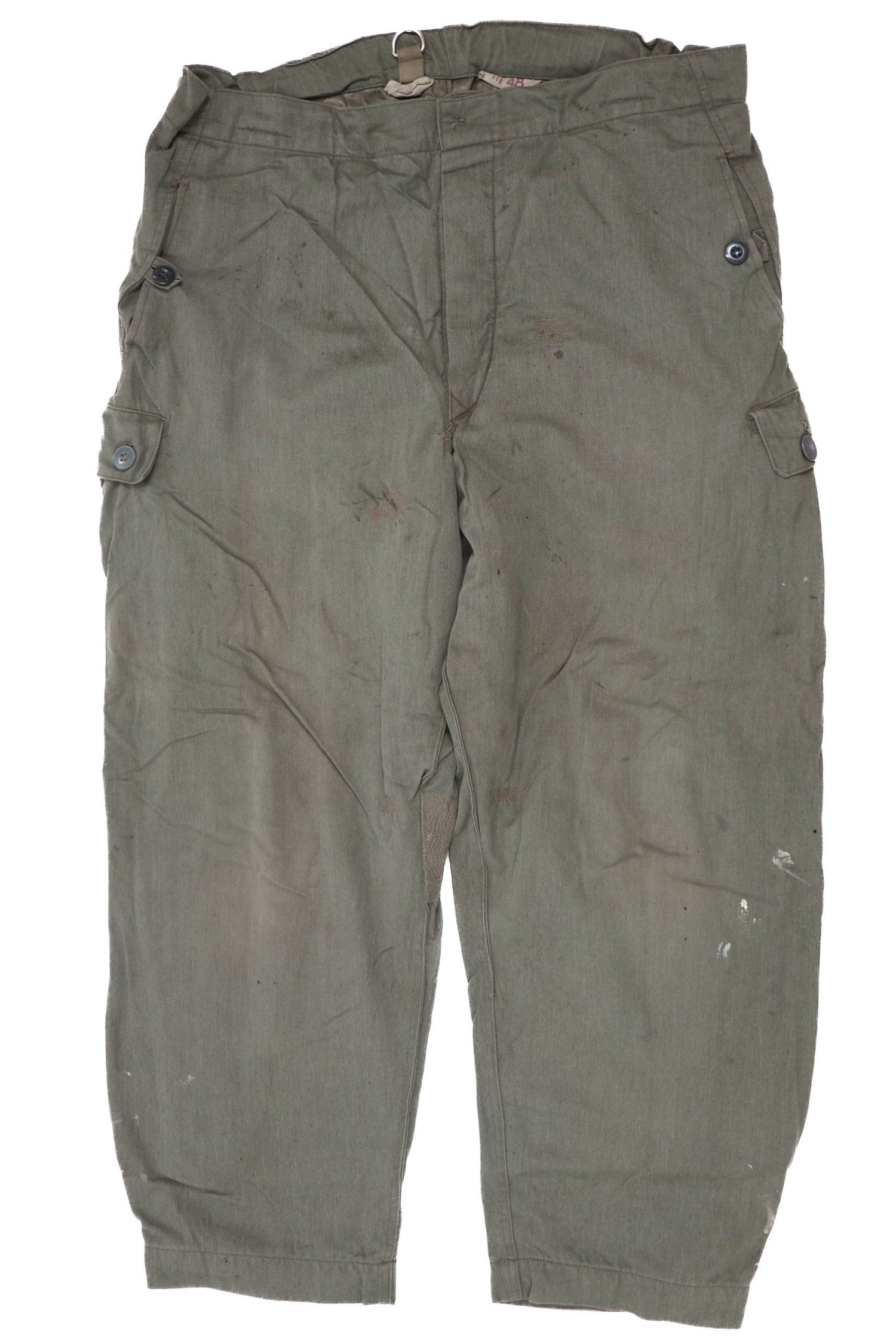 East German Kampfgruppen OD Winter Pants