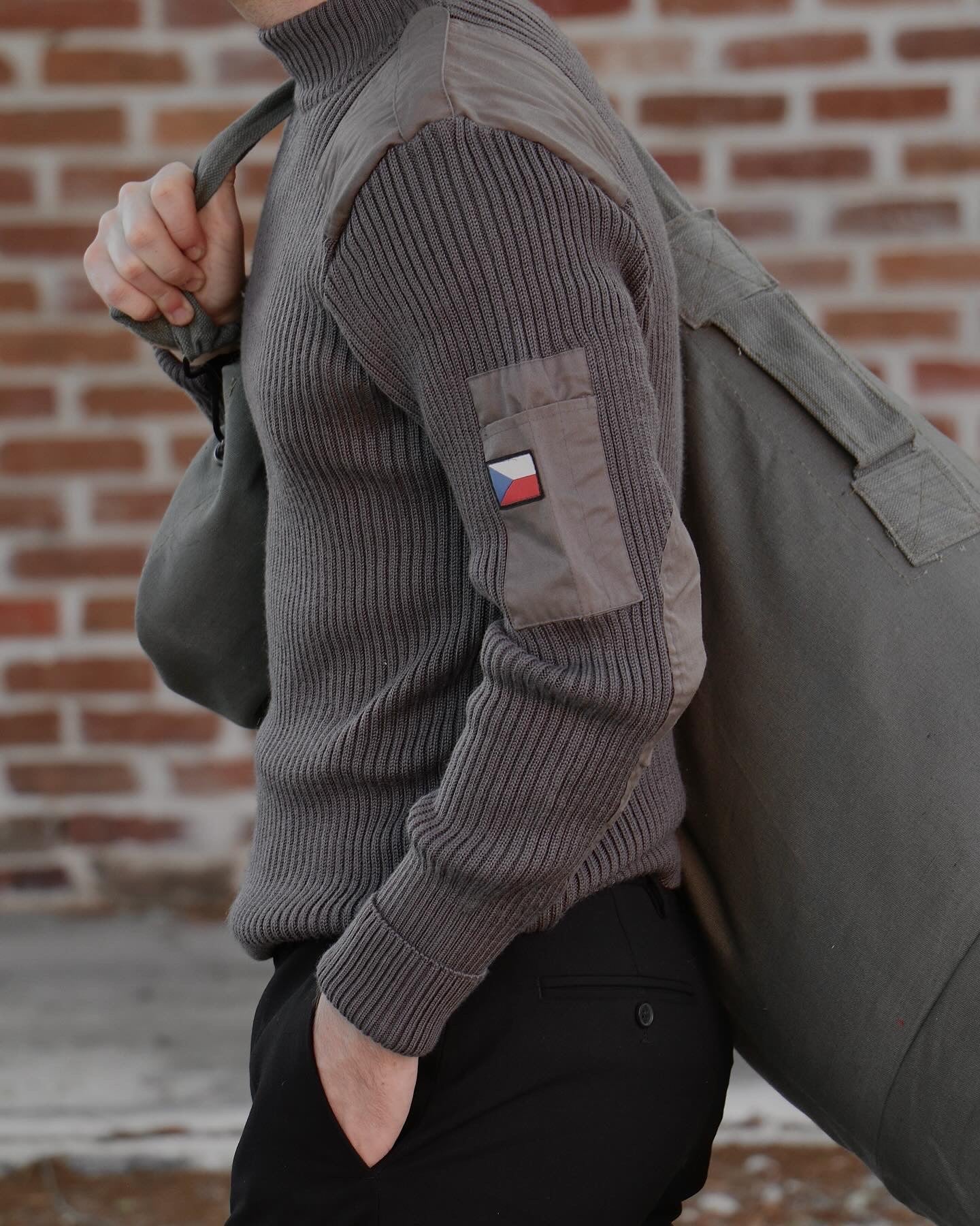 Czech Grey Sweater