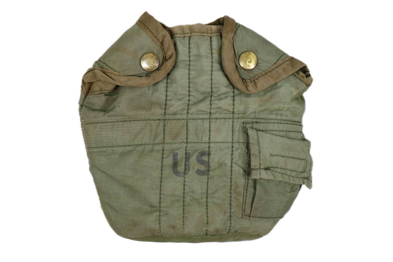 US Military Vietnam Era OD 1 Quart Canteen Pouch