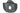 US Military Black Safariland Belt Loop Paddle