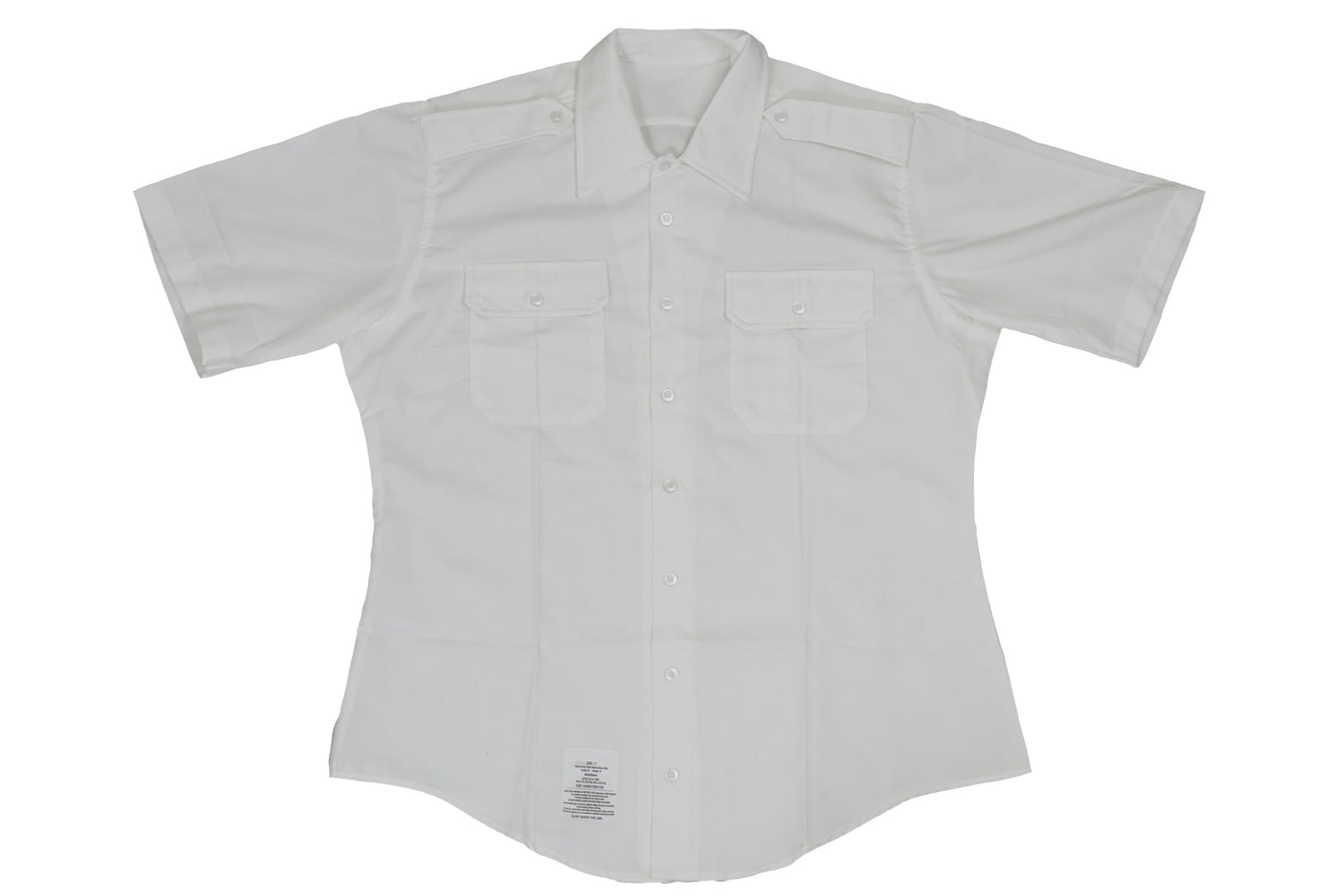 US Military Service Dress White 521 Short Sleeve Shirt