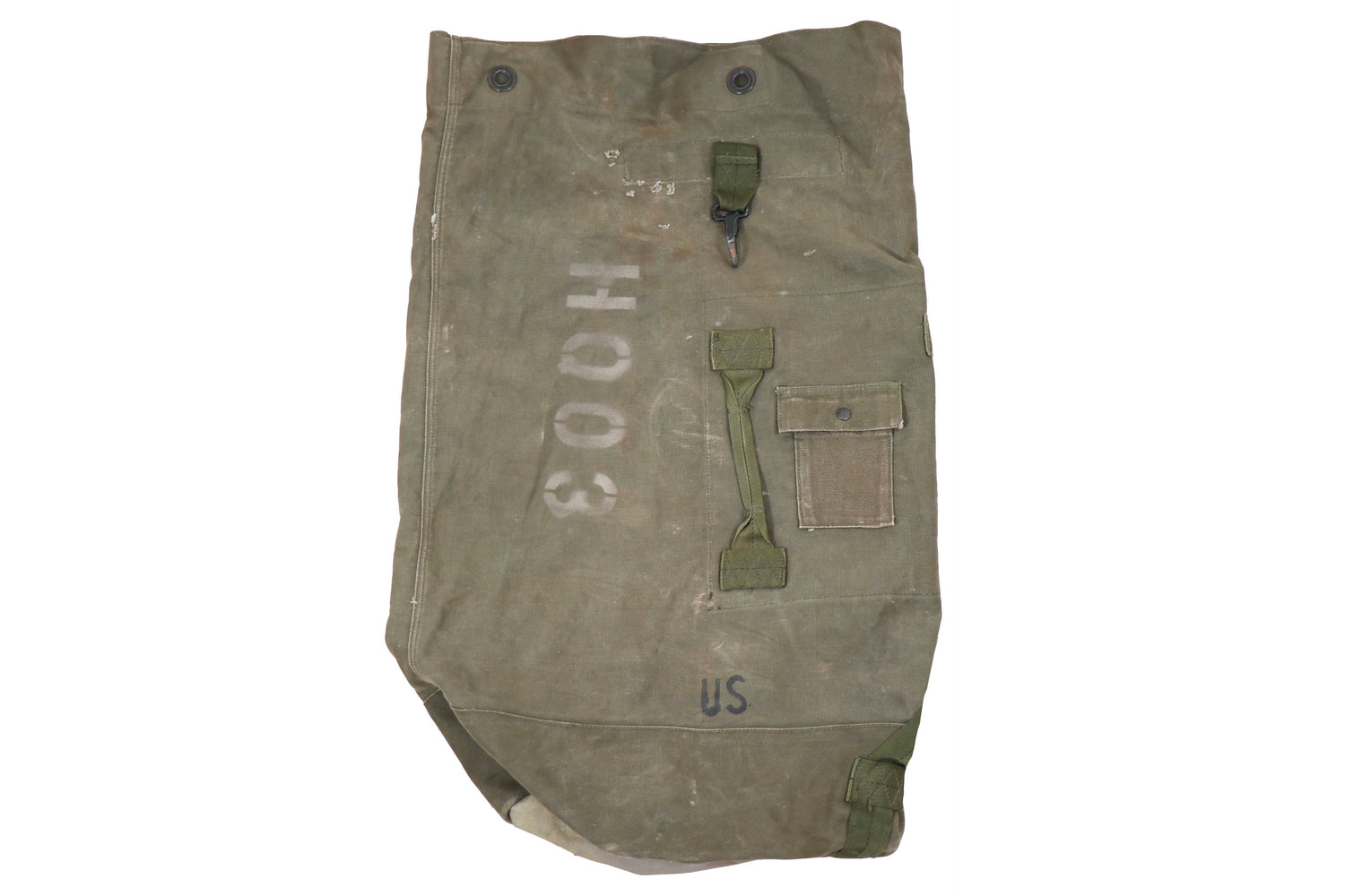 US Military Vietnam Era Canvas Duffle Bag