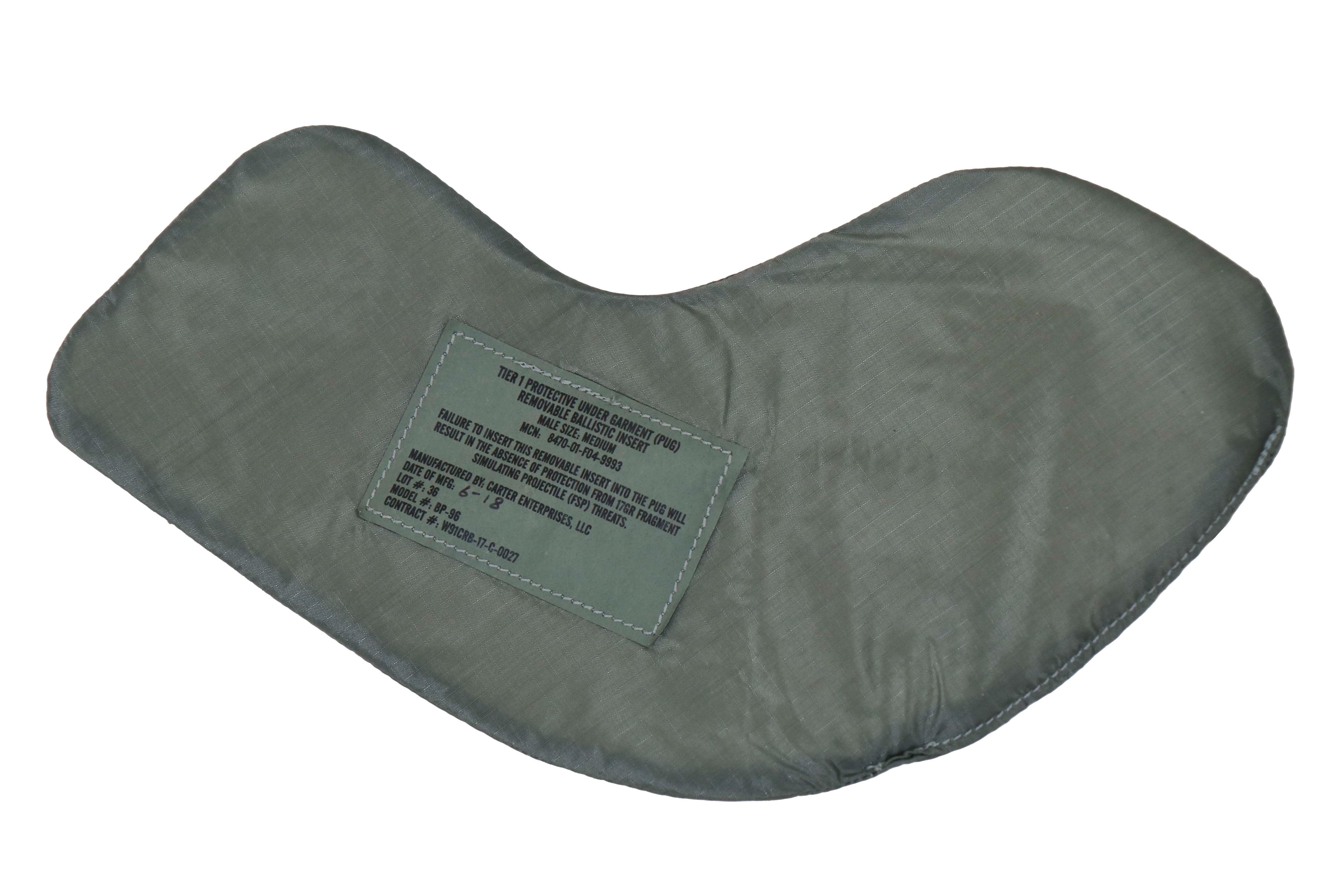 US Military Foliage Green Tier 1 Protective Under Garment (PUG) Insert ...
