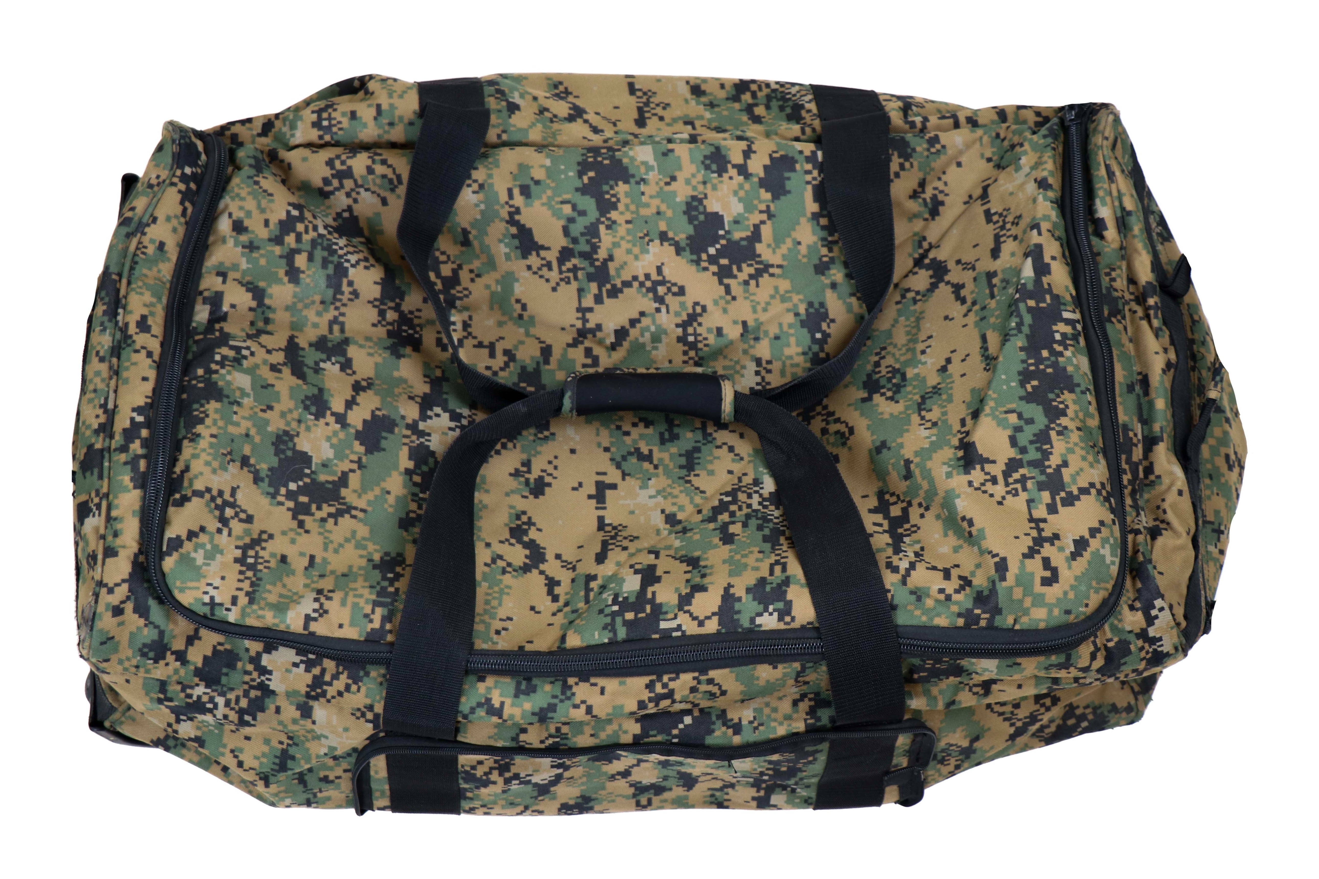 US Marine Corps Marpat Rolling Deployment Bag – Gear Rack