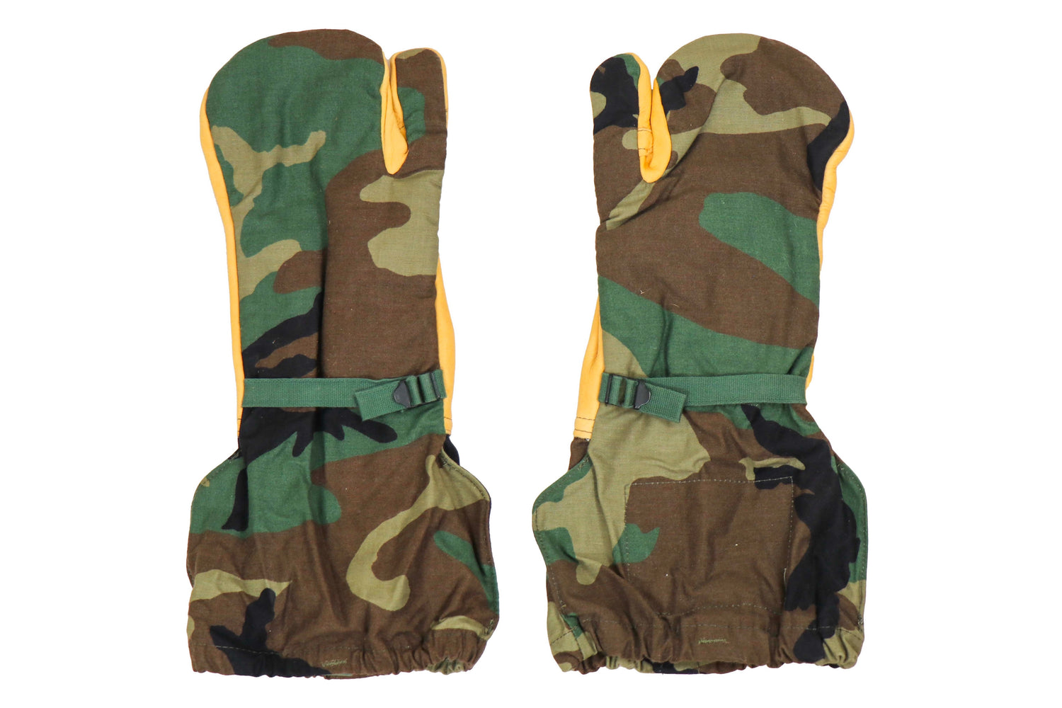 US Military Woodland M81 Trigger Finger Mittens