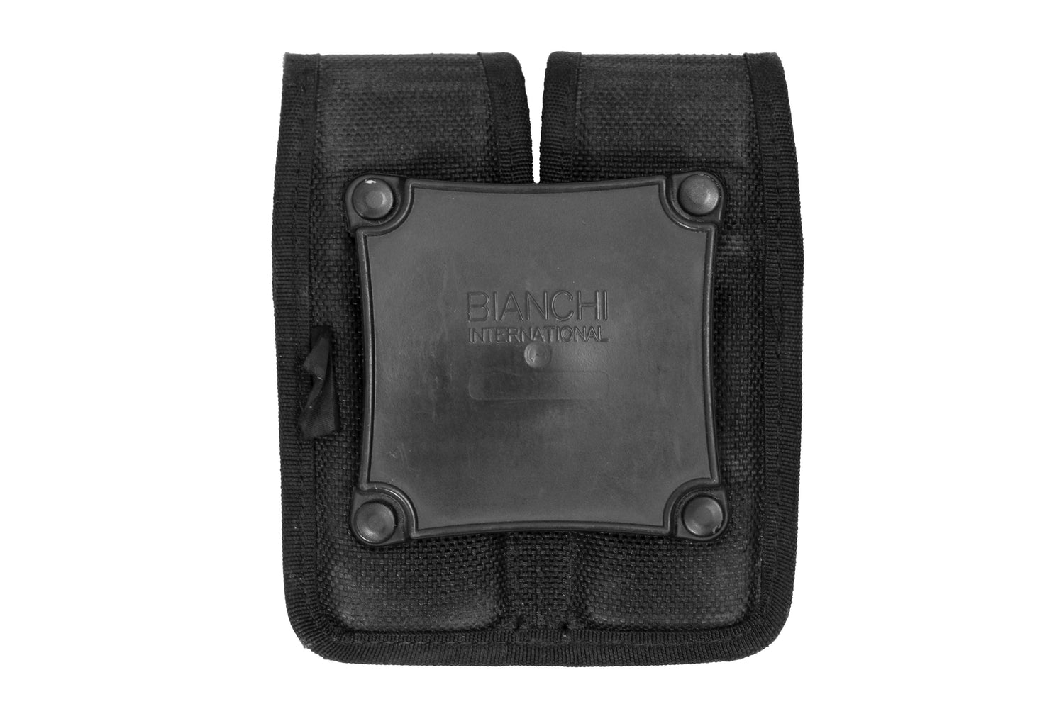 US Military Black Bianchi Double 9mm Pouch