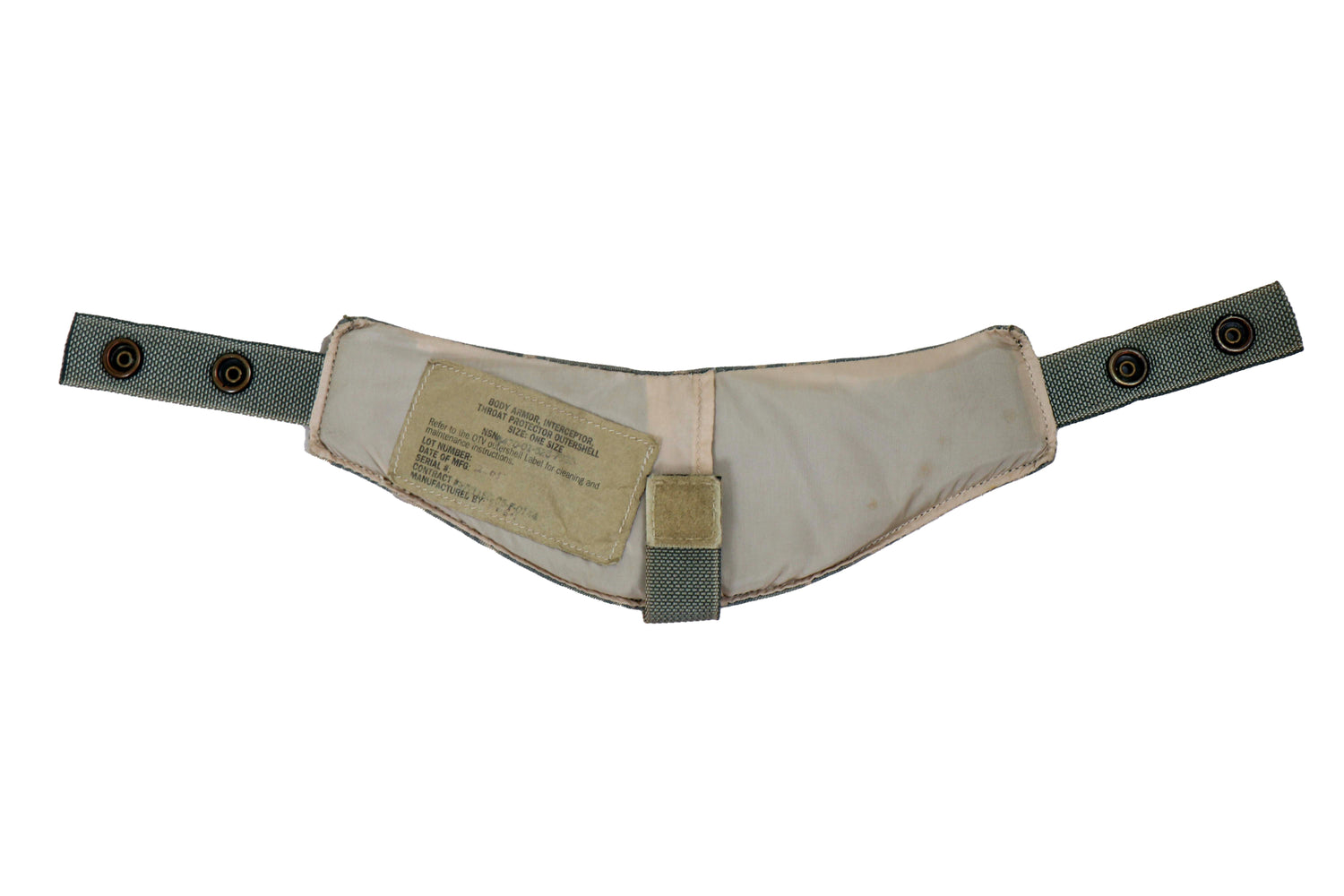 US Military UCP Throat Protector Outershell