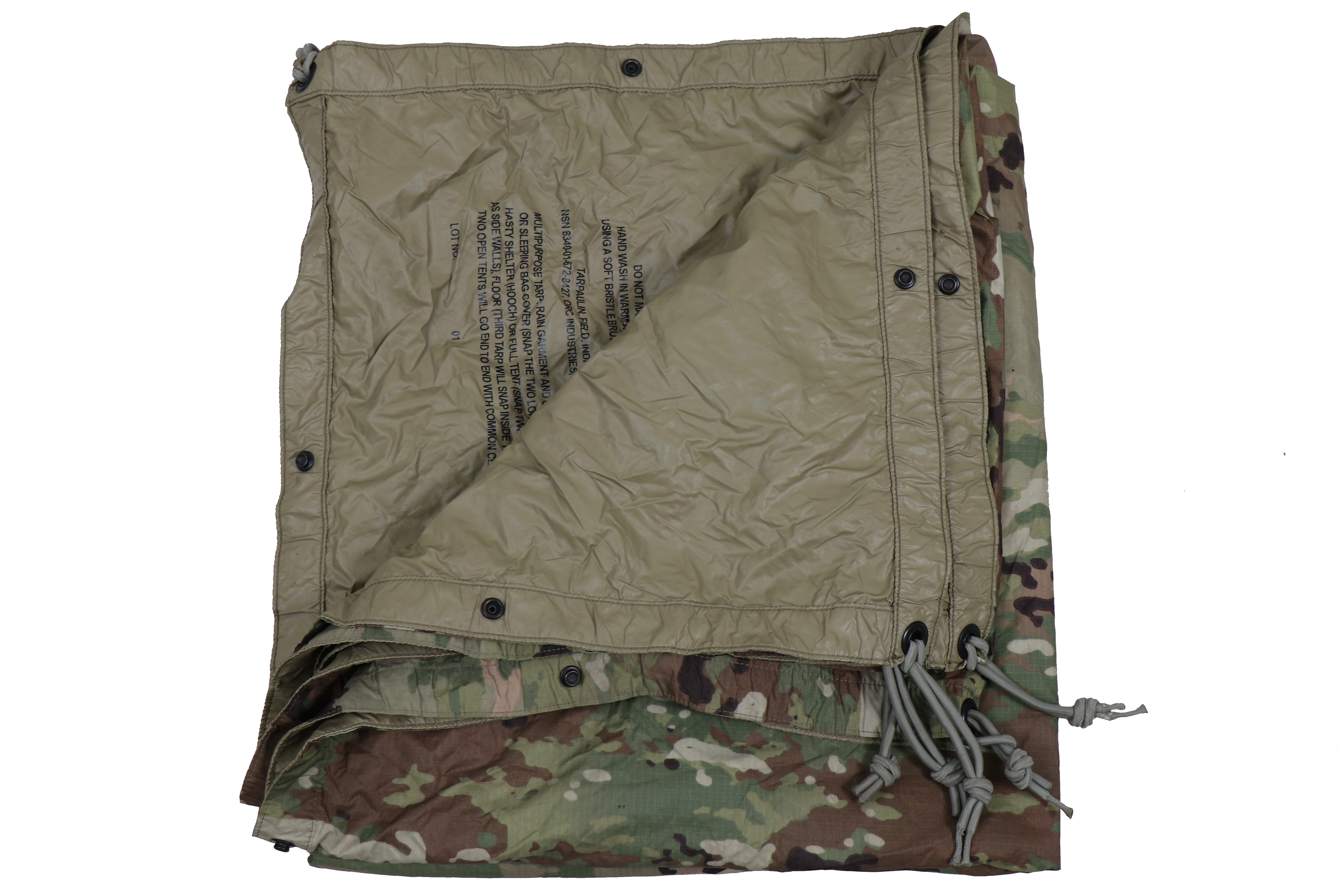 US Army OCP Tarpaulin – Gear Rack