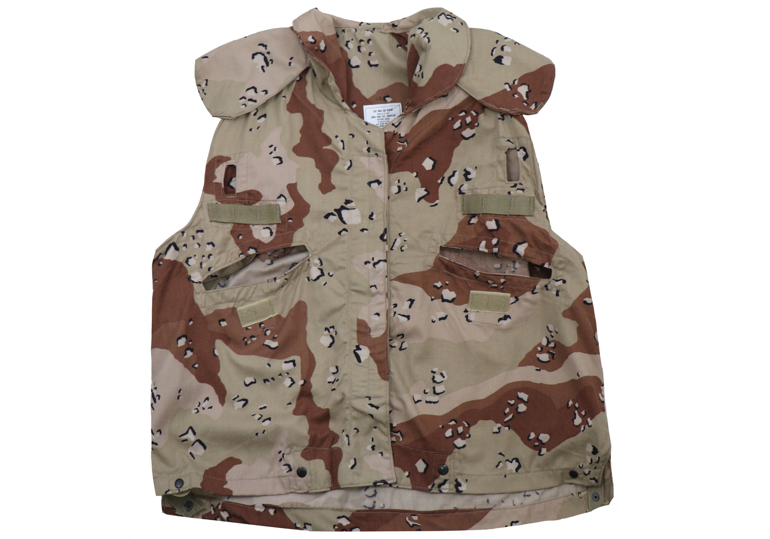 US Military Desert 6 Color PASGT Vest Cover