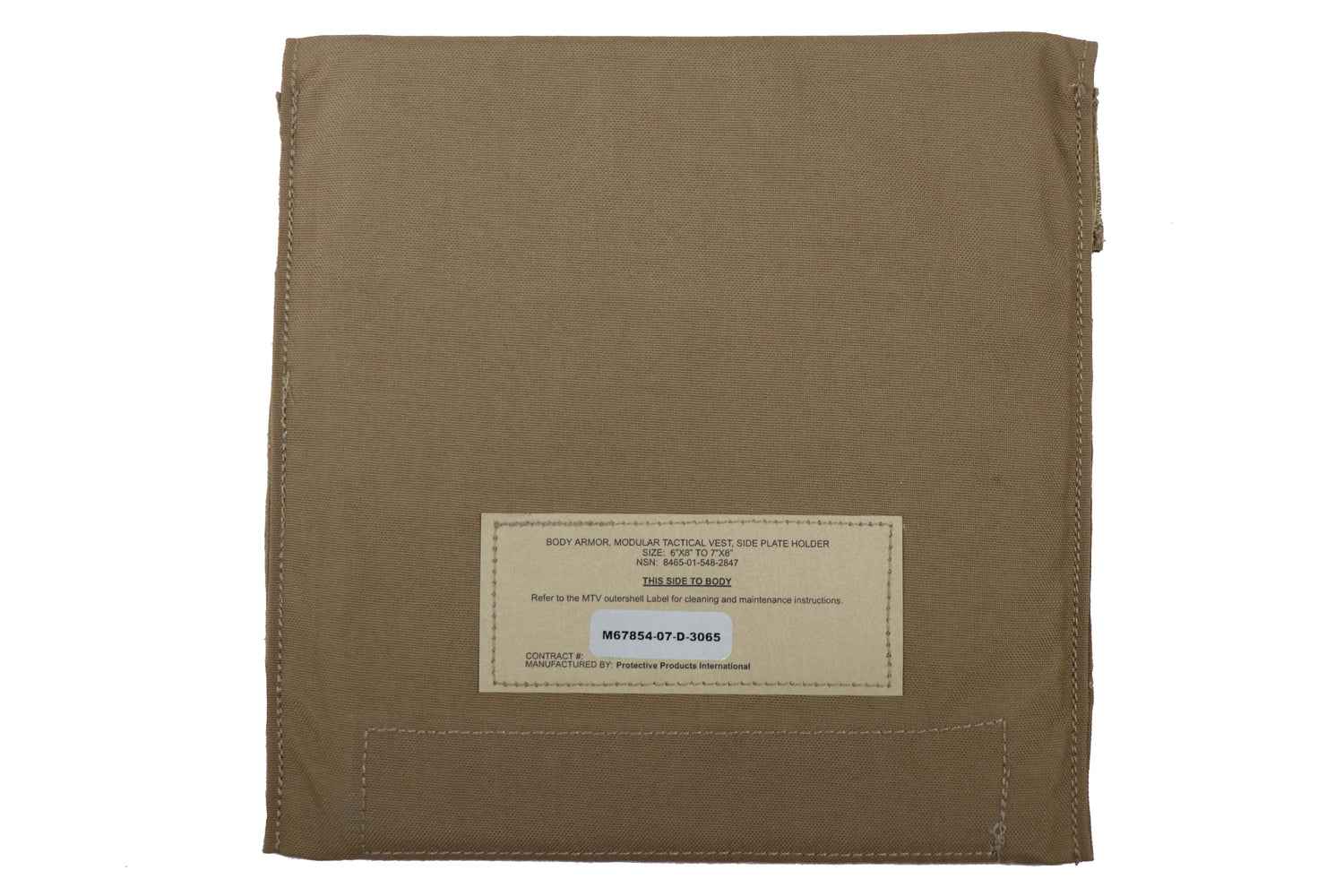 US Marine Corps MTV Side Plate Pocket