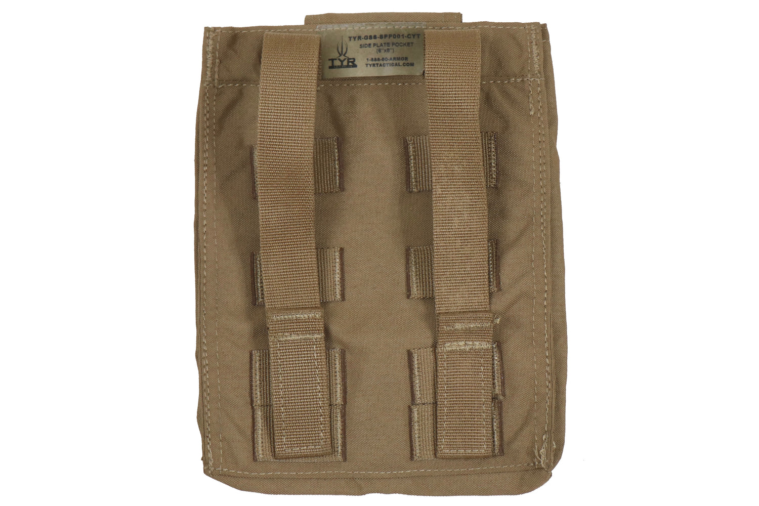 USMC Coyote Side Plate Pocket 6x8