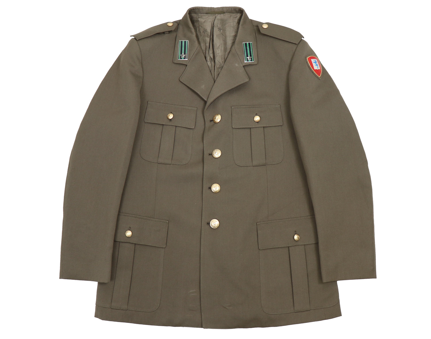 Italian Khaki Army Parade Dress Jacket