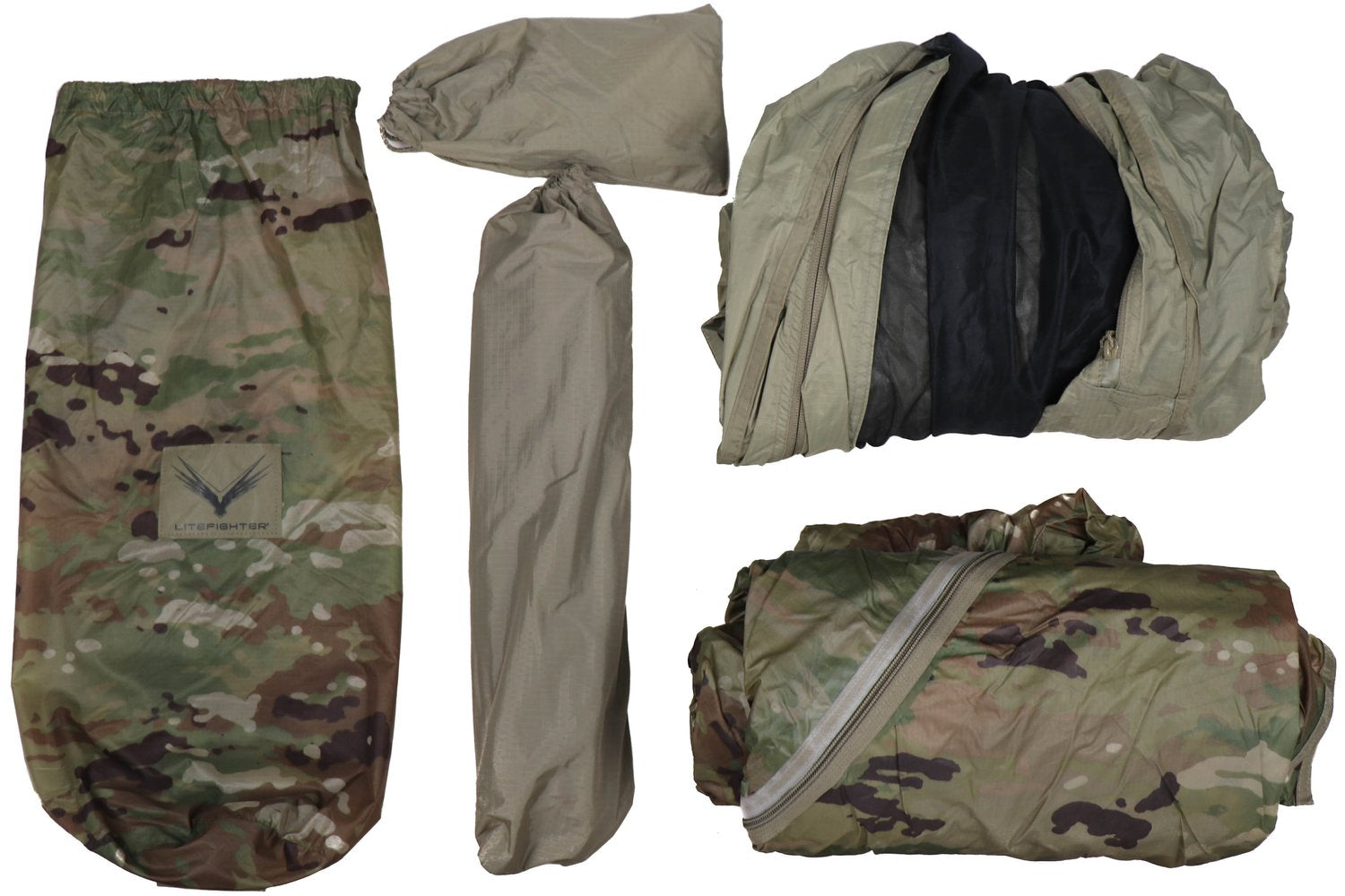 US Military OCP LiteFighter Individual Shelter System