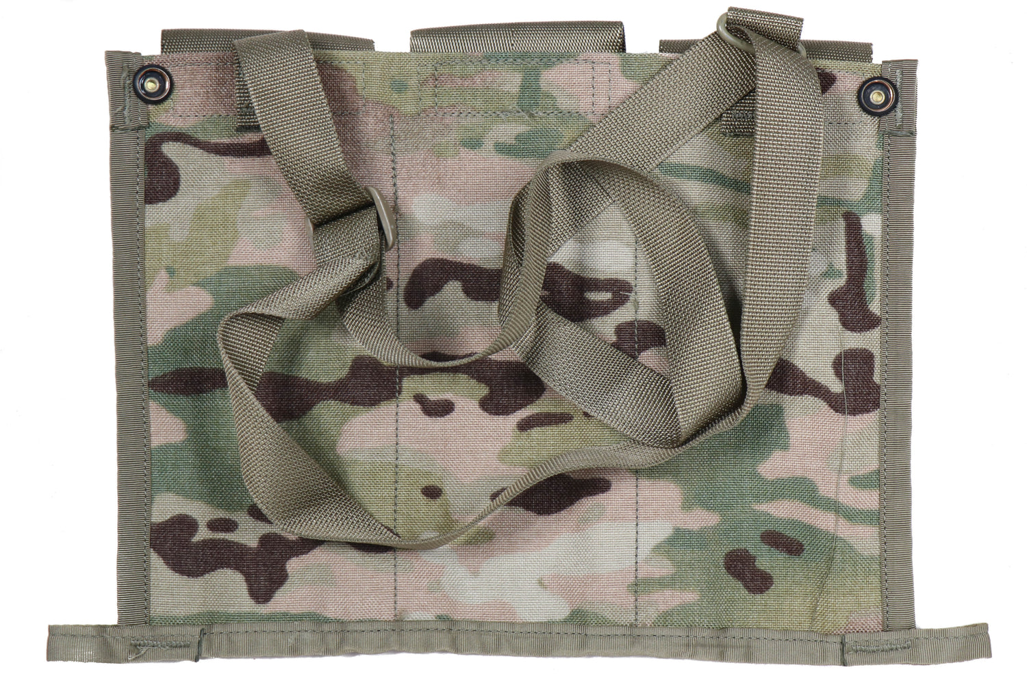 US Army Molle II OCP M4 Three Mag Bandoleer Pouch