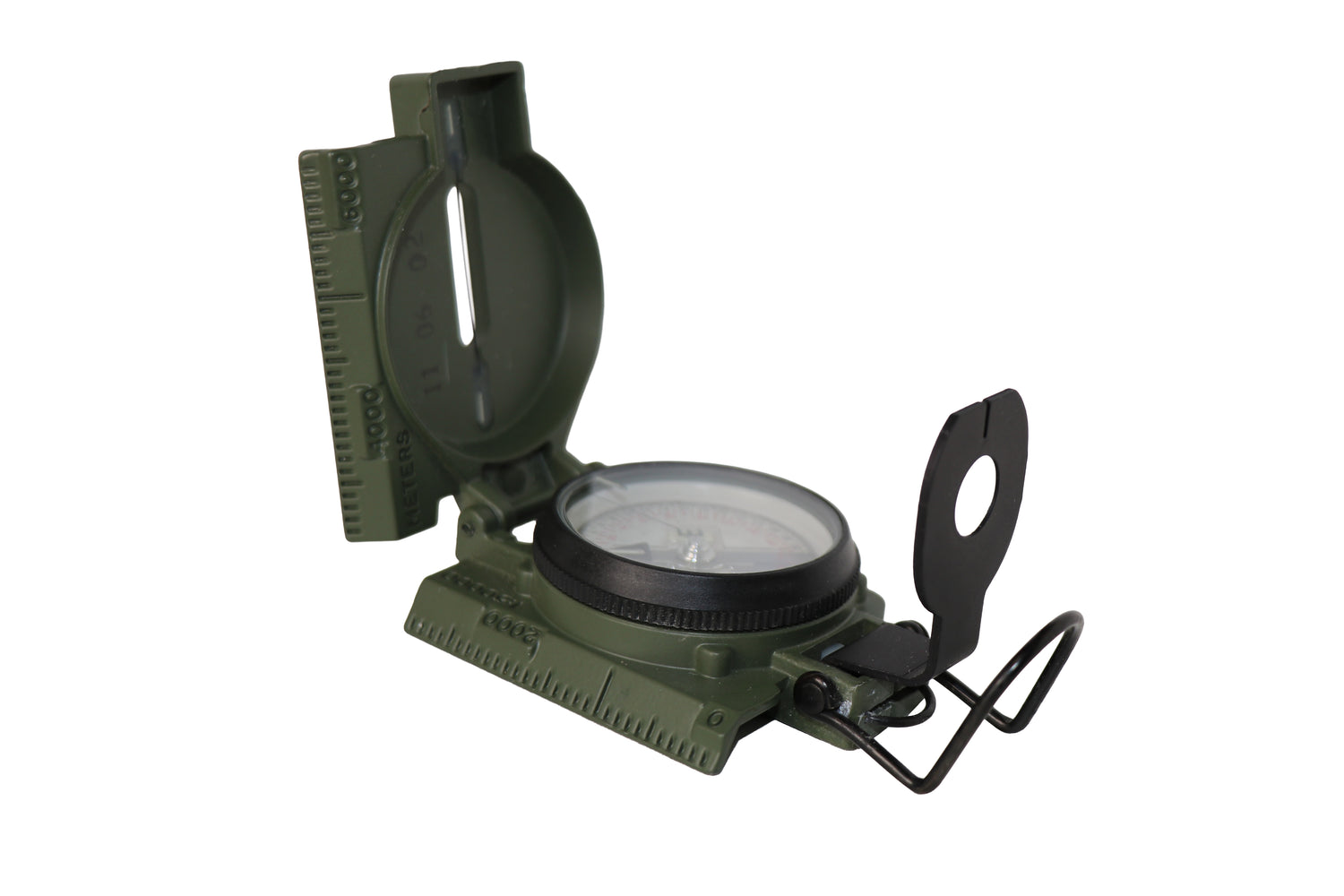 US Military Phosphorescent Lensatic Compass 27