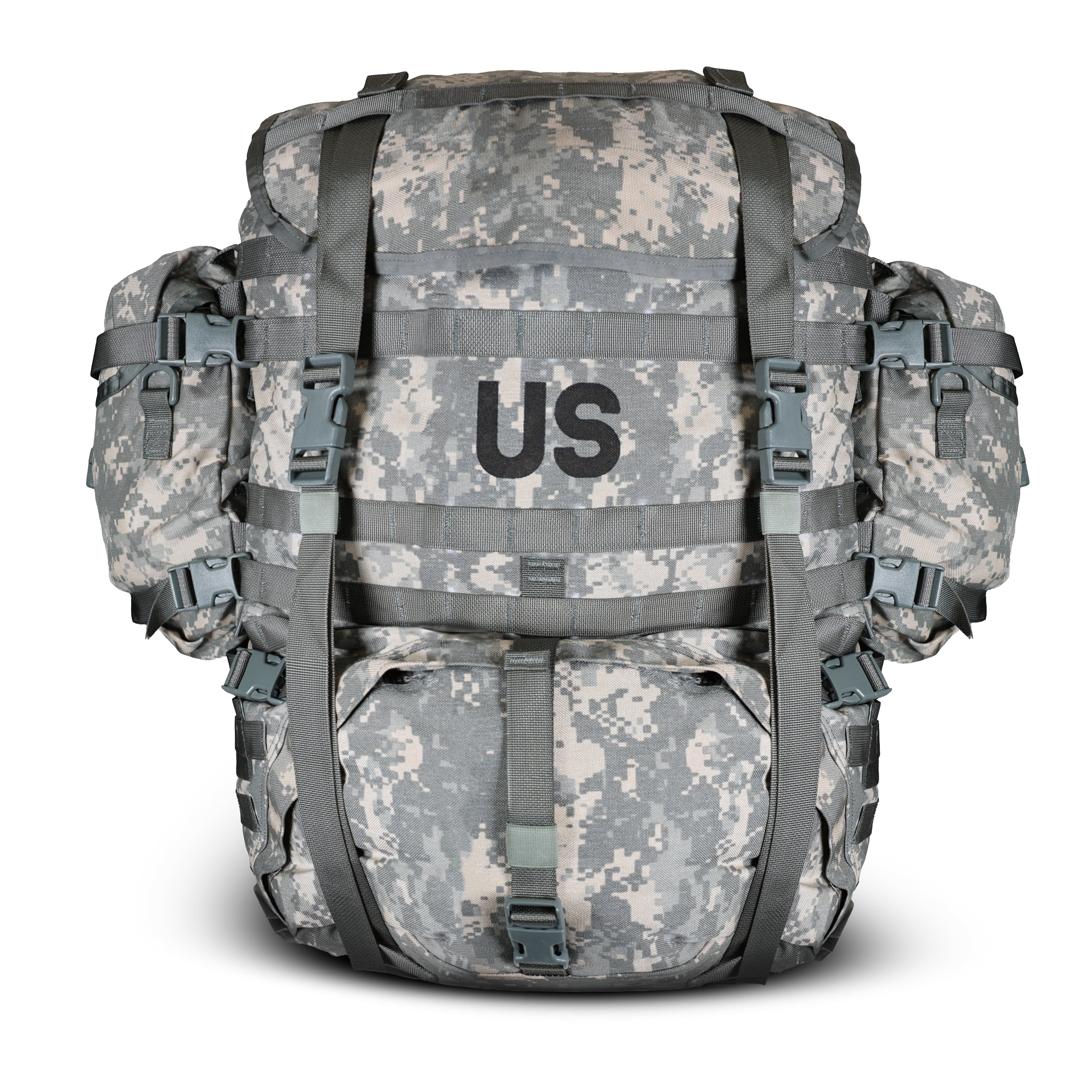 Army New Large Ruck US Army UCP MOLLE II Large Rucksack – Gear Rack