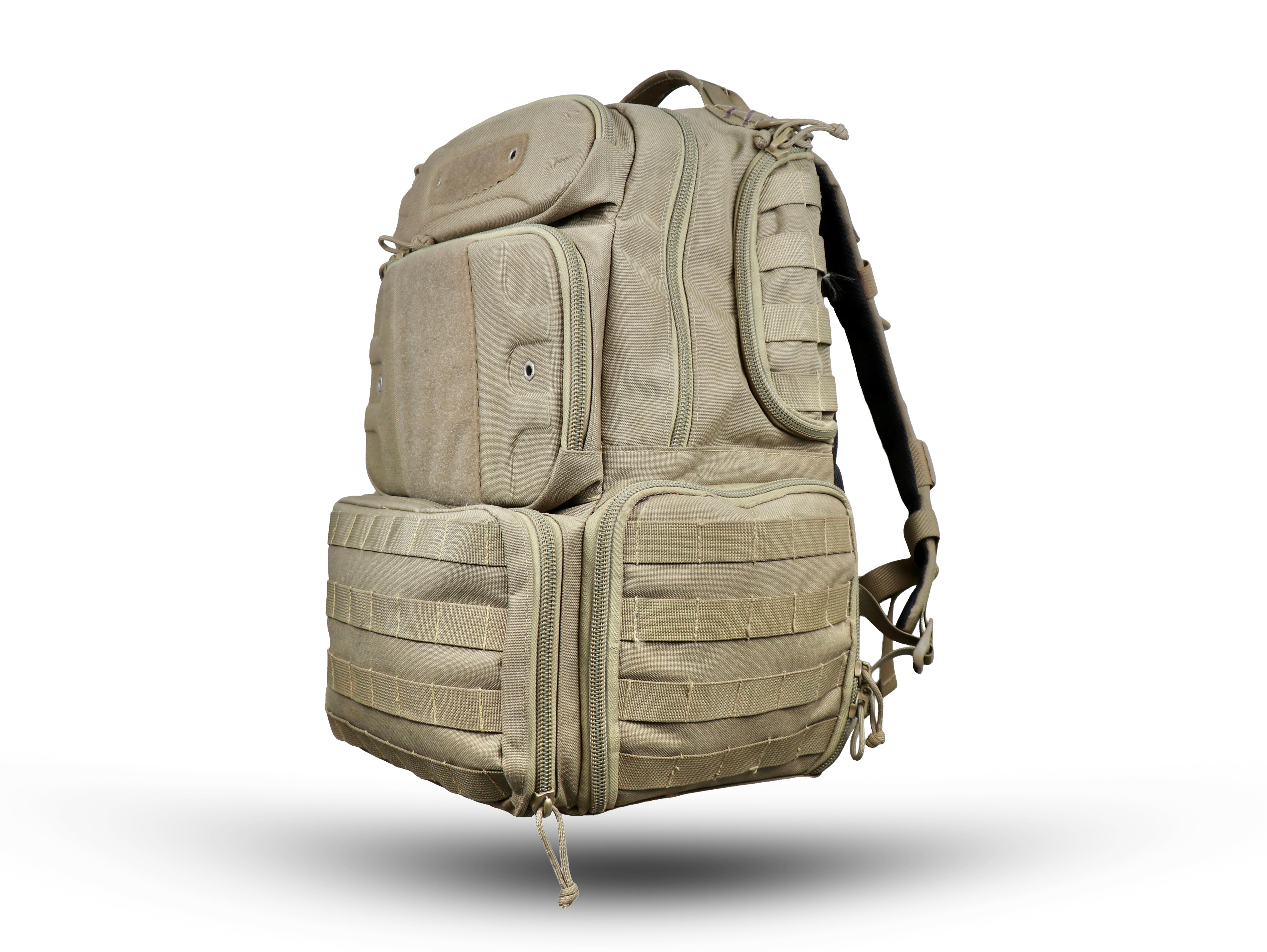Tan Military Rucksack US Military Tan GPS Tactical Range Backpack – Gear Rack