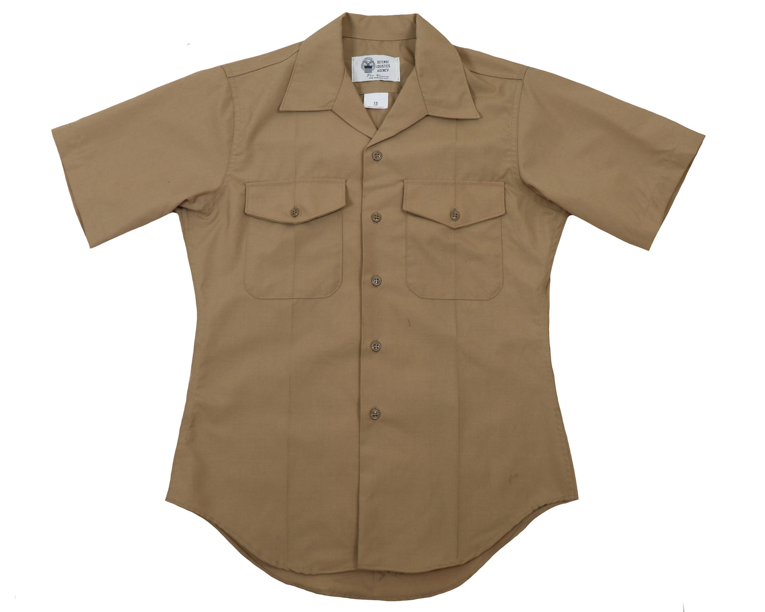 USMC Khaki Dress Shirt Short Sleeve