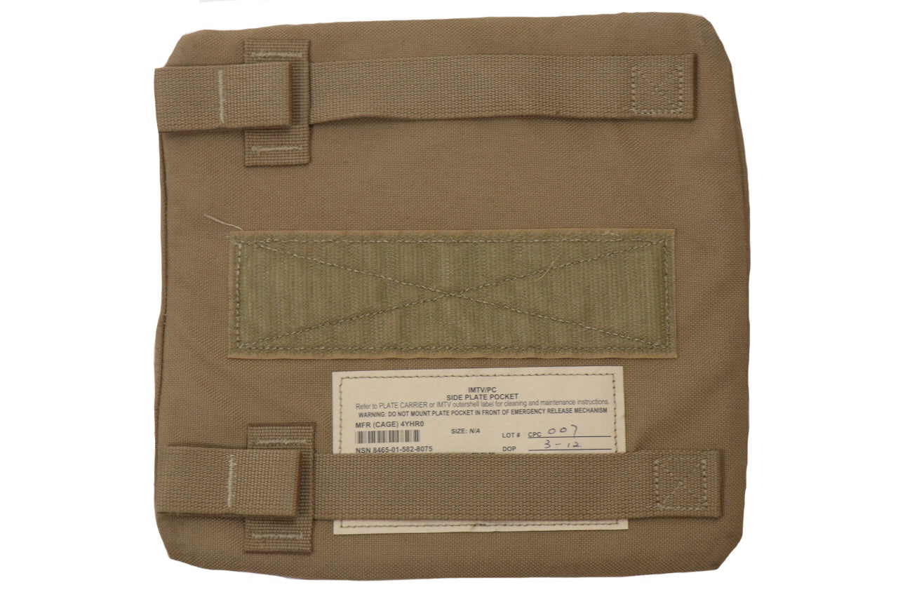 USMC IMTV/PC Side Plate Pocket With Soft Armor