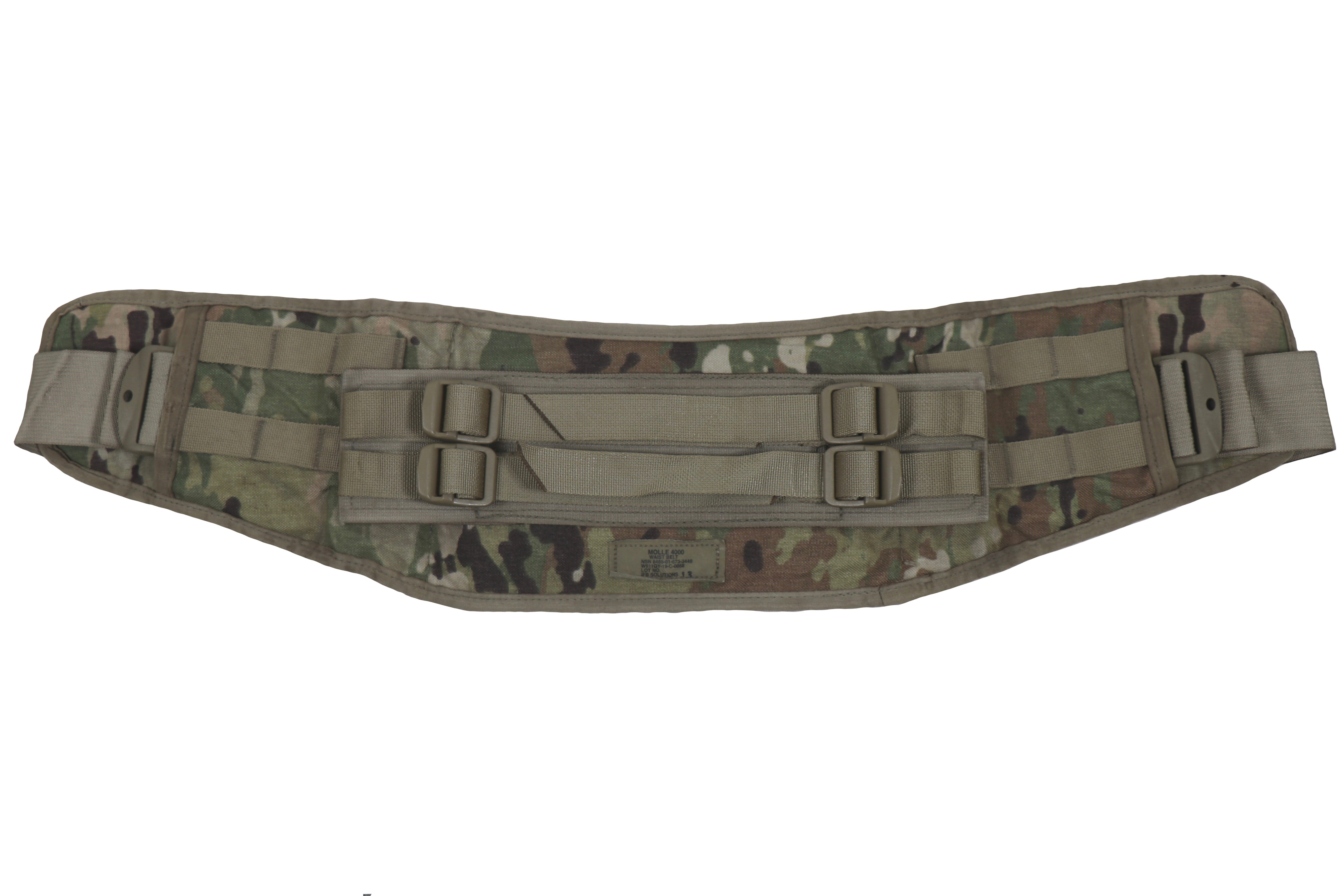 US Army OCP MOLLE 4000 Rucksack Padded Hip Belt – Gear Rack