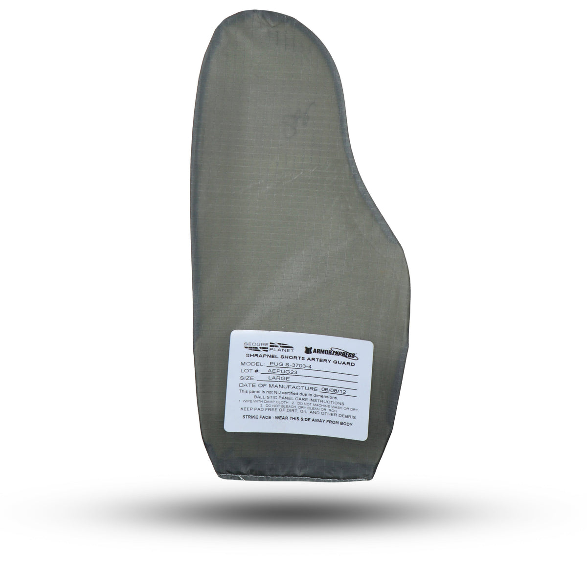 US Military Foliage Shrapnel Shorts Artery Guard Ballistic Insert ...