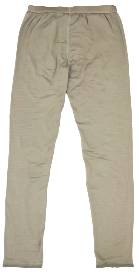 US Military Desert Tan Grid Fleece Bottoms