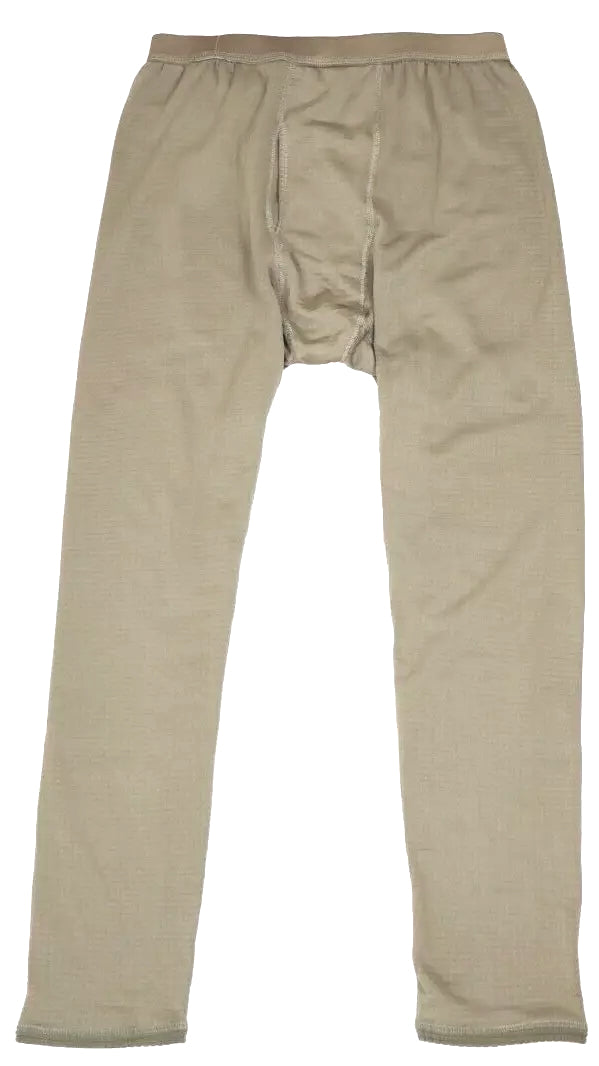 US Military Desert Tan Grid Fleece Bottoms