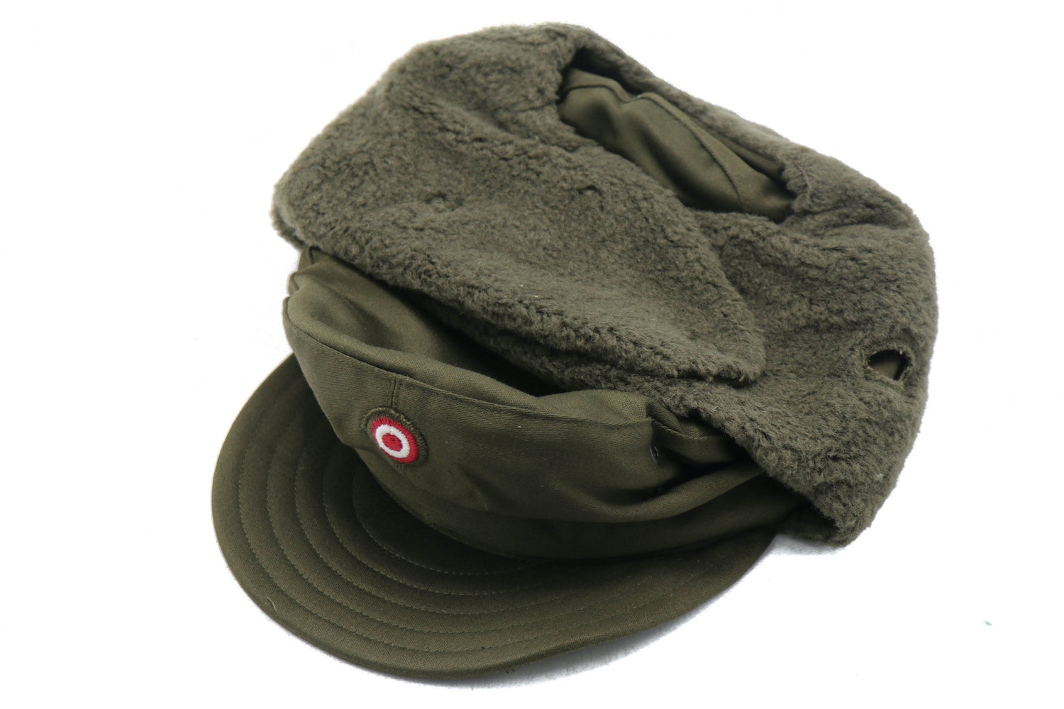 Austrian Army Olive Drab Winter Field Cap