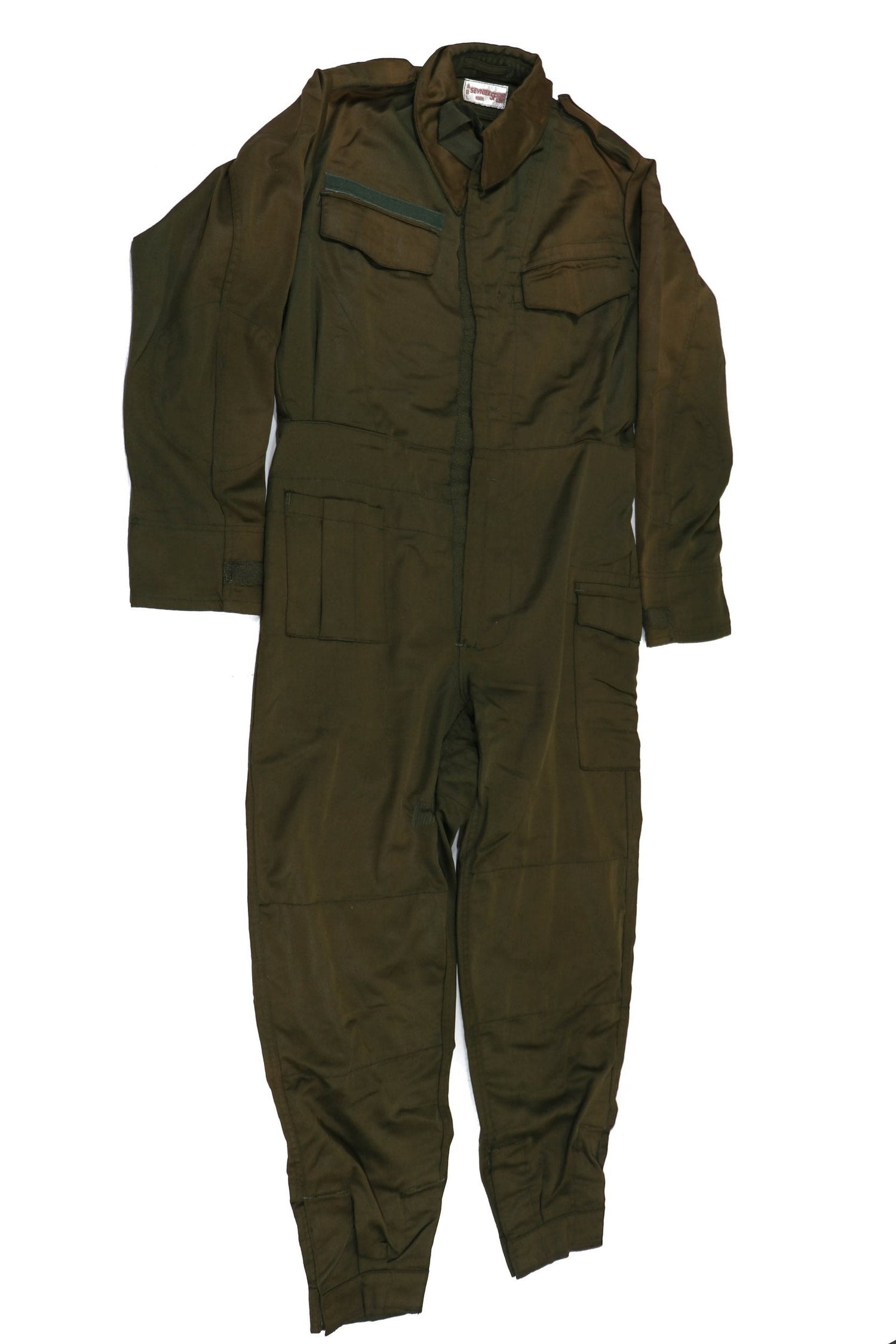 Belgian Army OD Green Tanker Coveralls